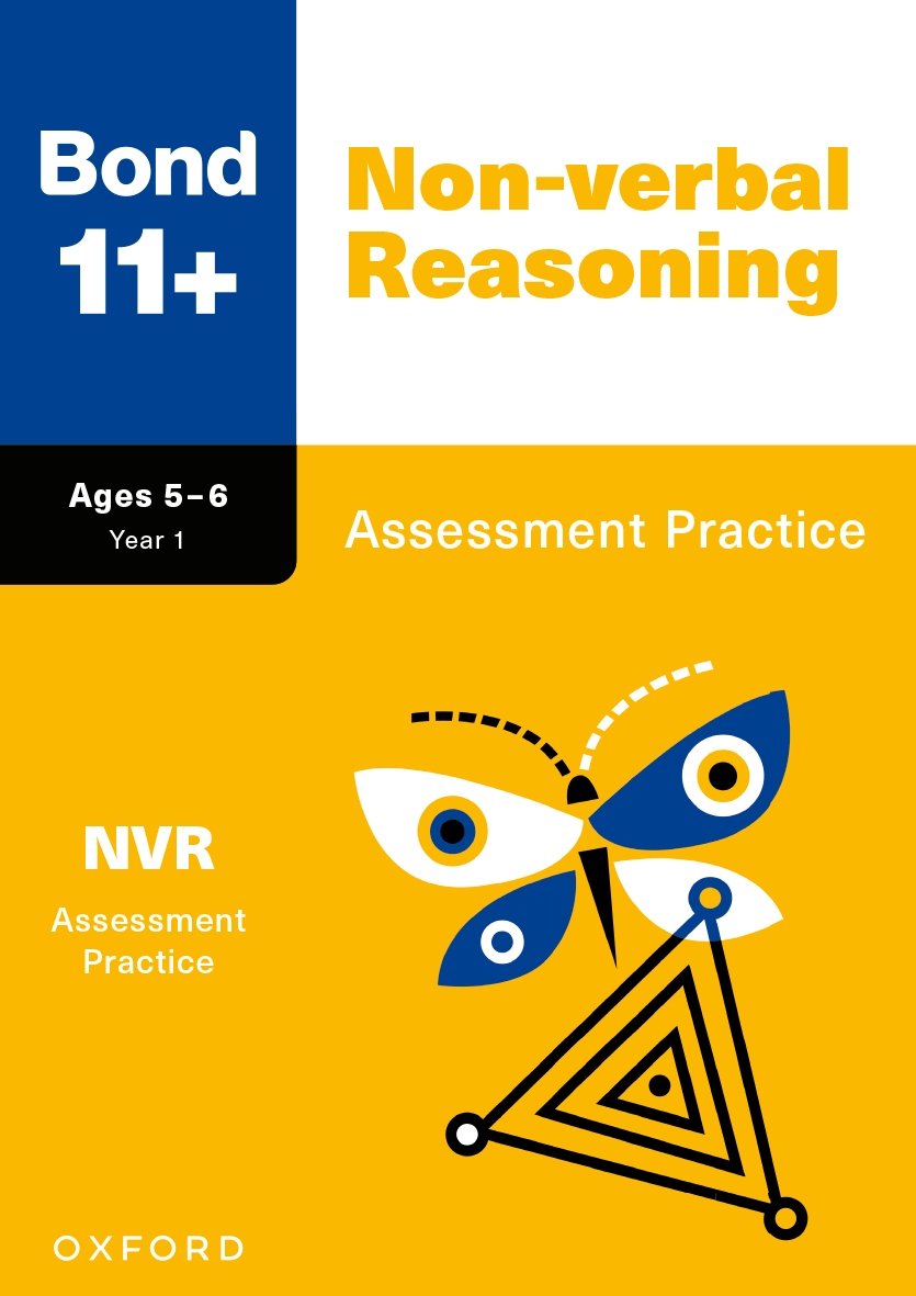 Bond 11+ Non-verbal Reasoning Assessment Practice Papers Age 5-6 (for GL Assessment & other 11 plus exams) oup_shop