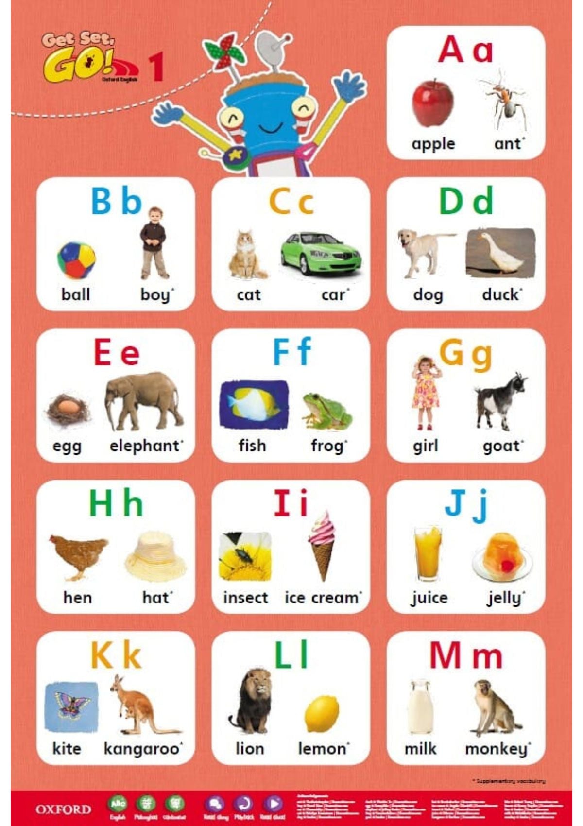 Get Set, Go! Oxford English 預備班英語套裝(1 至 2 歲適用) | 牛津點讀系列 幼兒專區 oup_shop