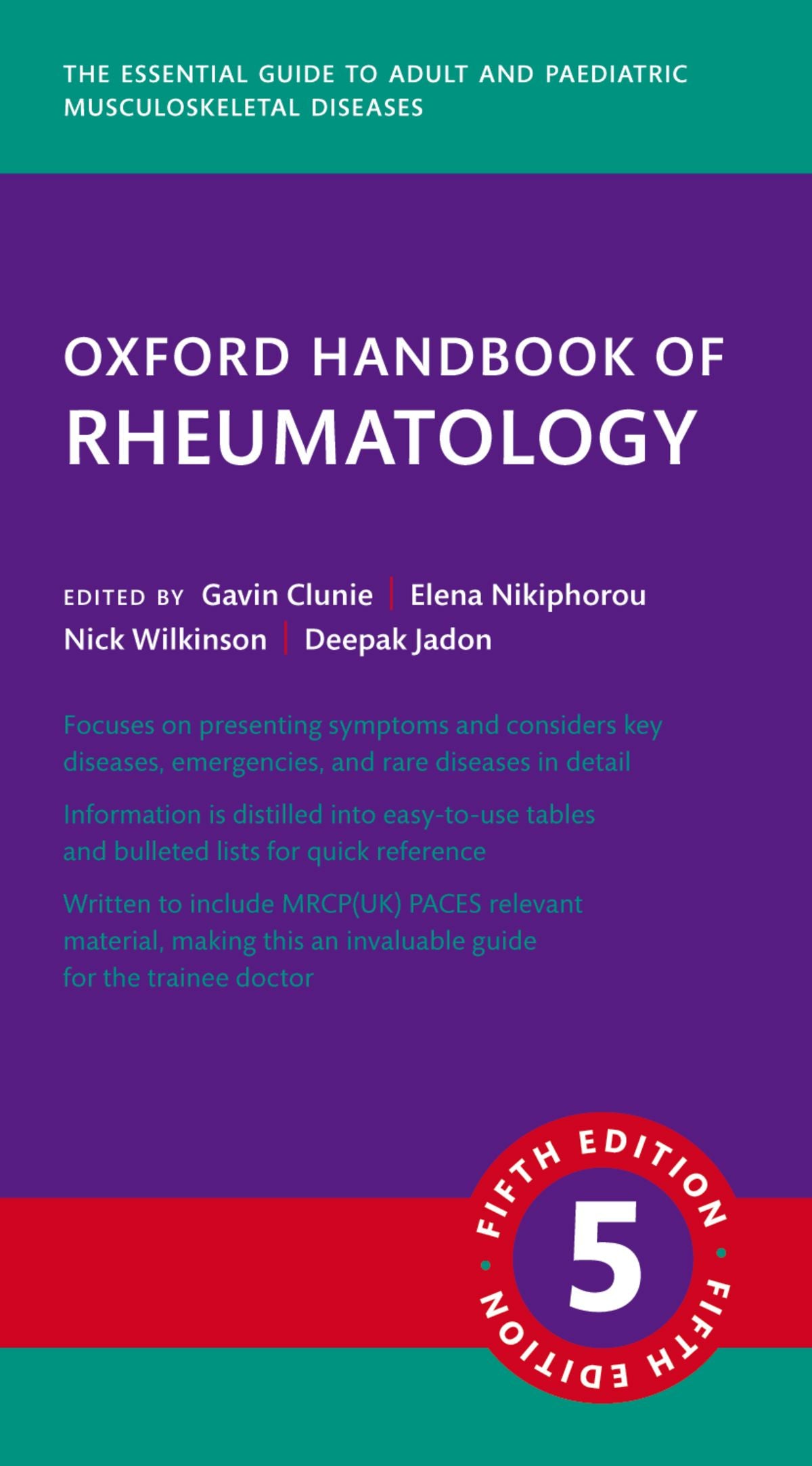 Oxford Handbook of Rheumatology (Fifth Edition) oup_shop