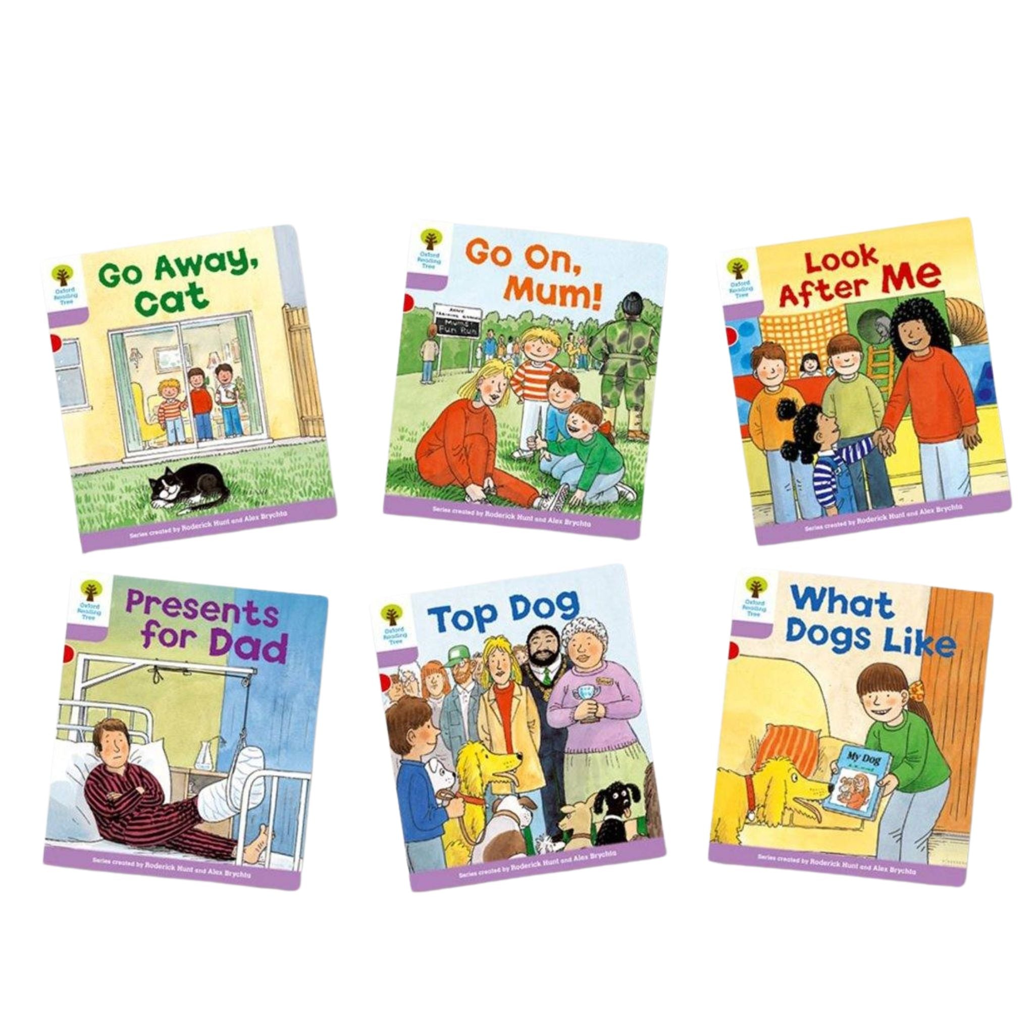 Oxford Reading Tree - Biff, Chip and Kipper Stories Level 1+ (Mixed Pack of 6) Oxford Reading Tree oup_shop Level 1+ More First Sentences A