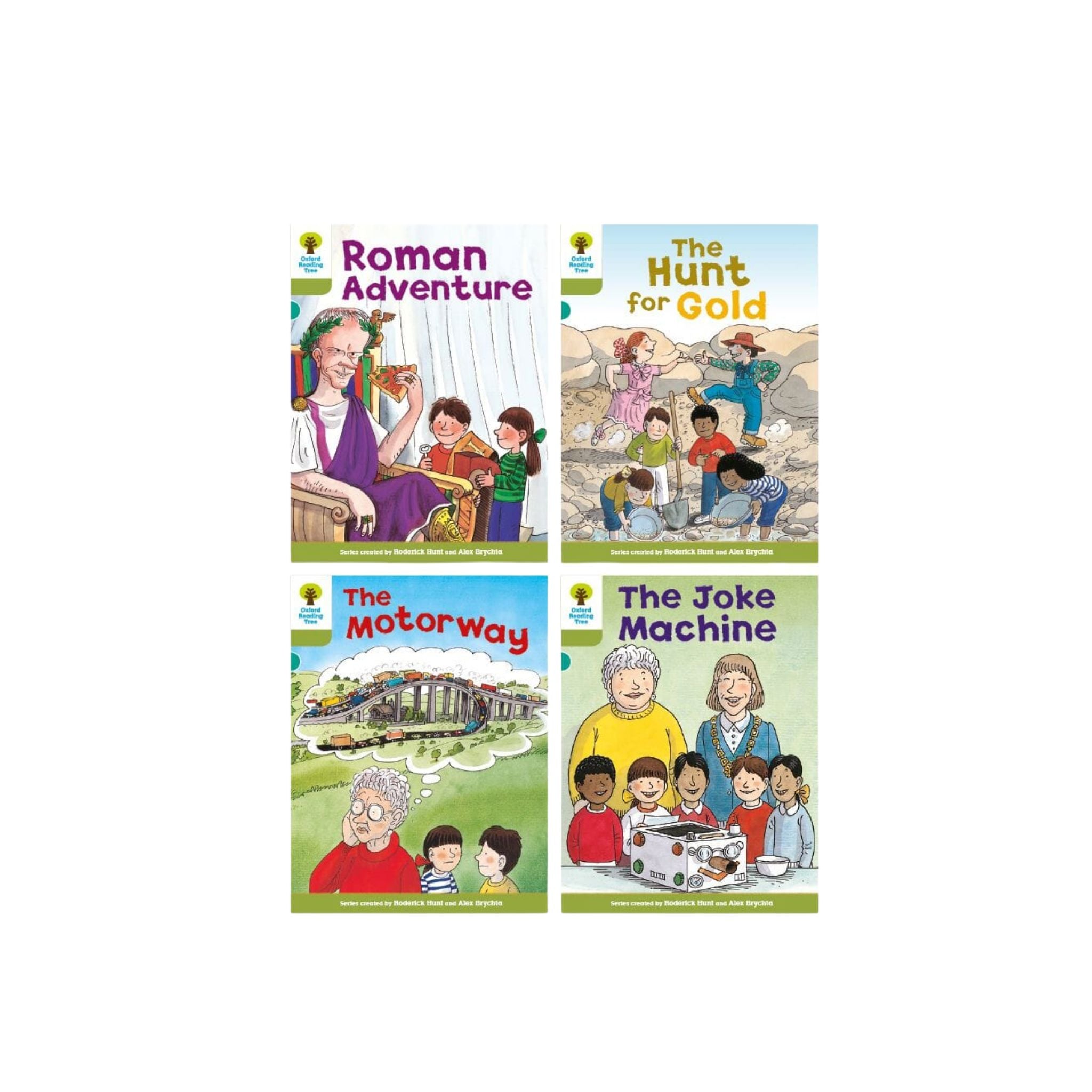 Oxford Reading Tree - Biff, Chip and Kipper Stories Level 7 Oxford Reading Tree oup_shop Level 7 Stories (Mixed Pack of 4)