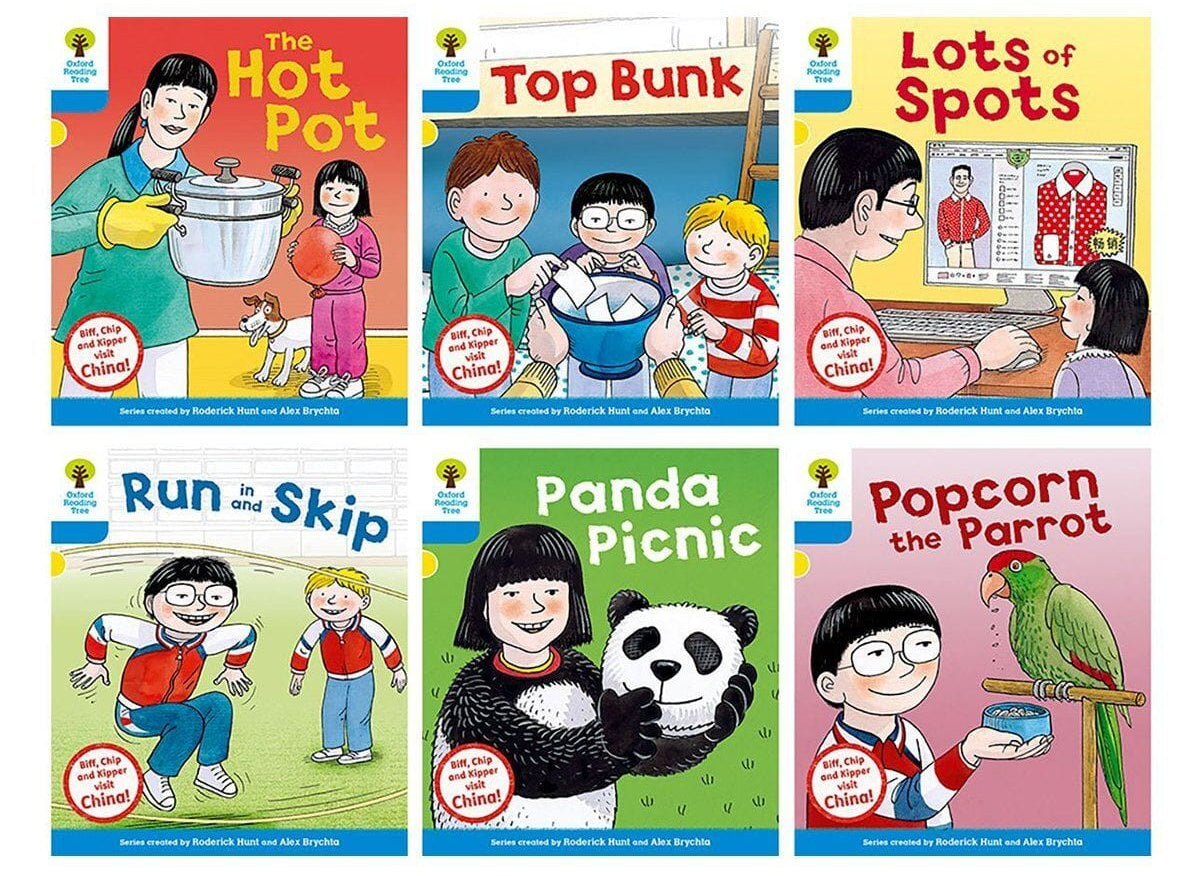 Oxford Reading Tree - Decode and Develop Stories: Biff, Chip and Kipper visit China Level 3 - 5(Mixed Pack of 6) Oxford Reading Tree oup_shop 3