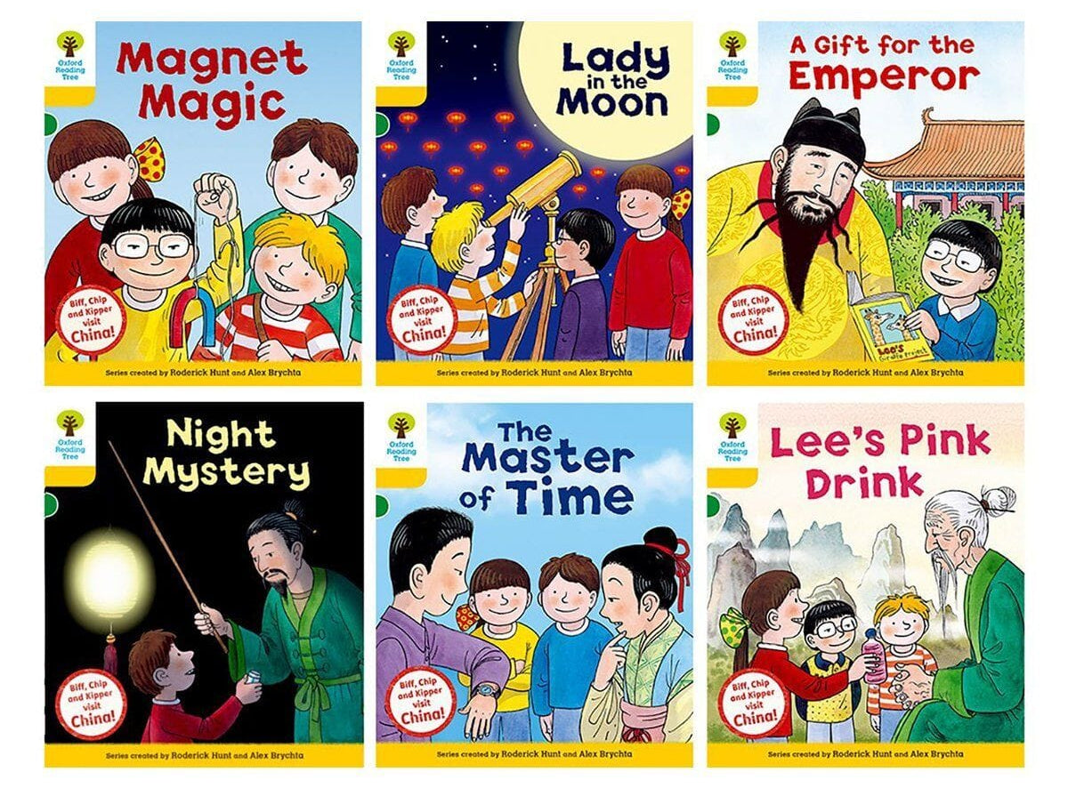 Oxford Reading Tree - Decode and Develop Stories: Biff, Chip and Kipper visit China Level 3 - 5(Mixed Pack of 6) Oxford Reading Tree oup_shop 5
