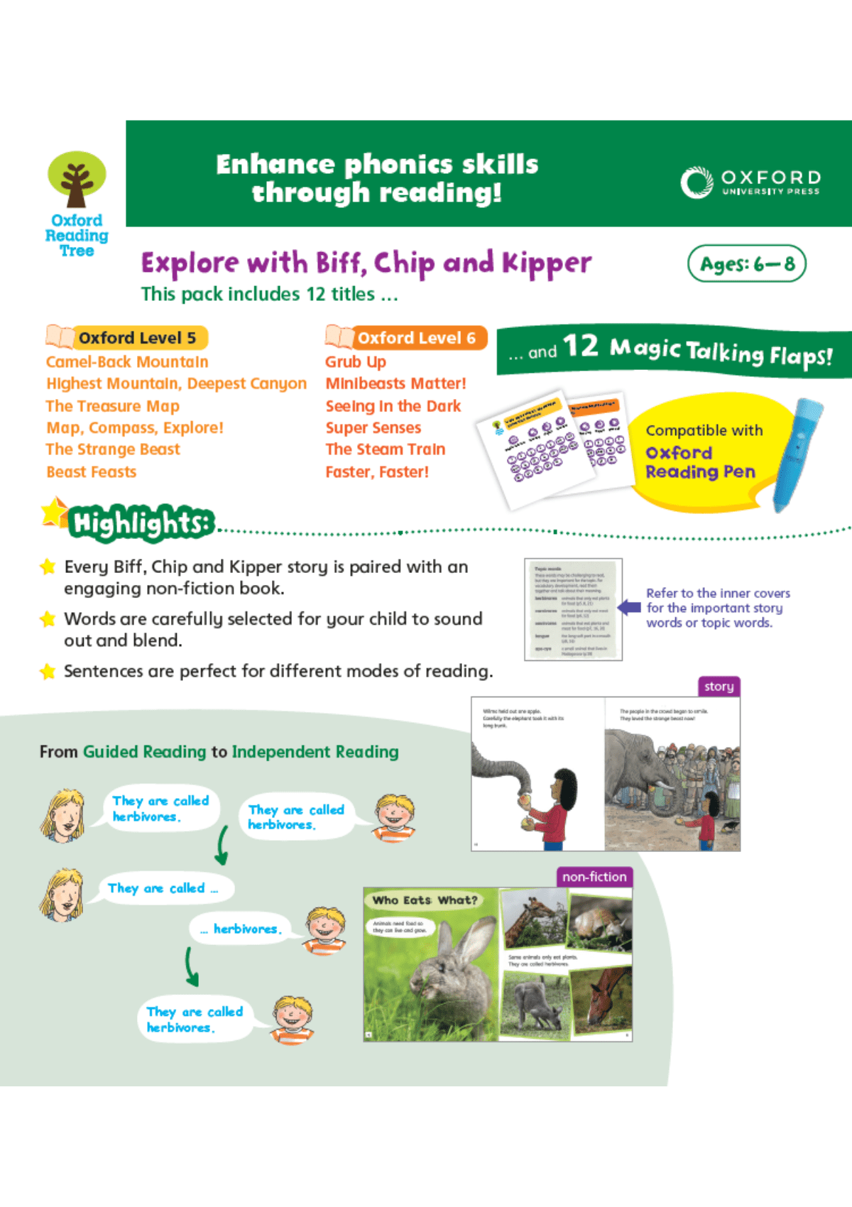 Oxford Reading Tree (Explore with Biff, Chip and Kipper) 科普故事套裝|牛津點讀筆系列 Oxford Reading Tree oup_shop
