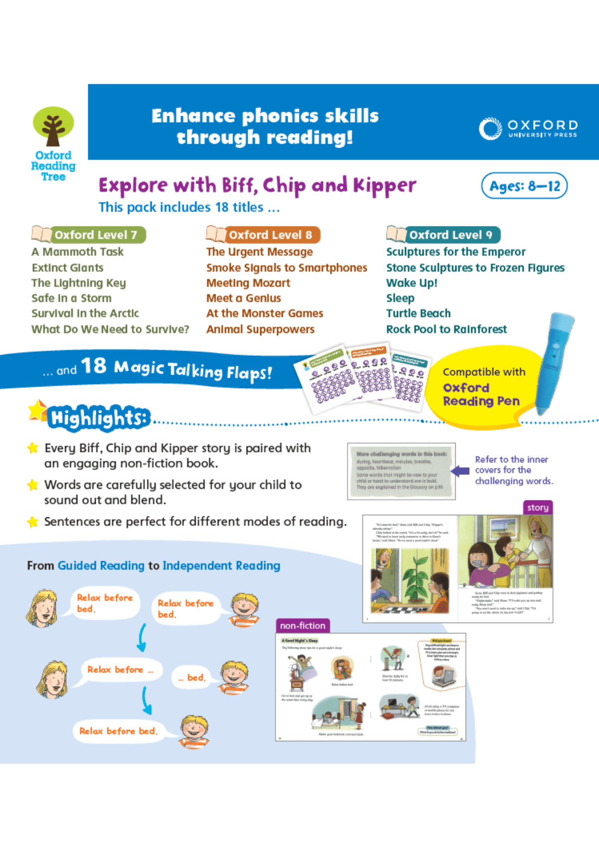 Oxford Reading Tree (Explore with Biff, Chip and Kipper) 科普故事套裝|牛津點讀筆系列 Oxford Reading Tree oup_shop 8-12歲