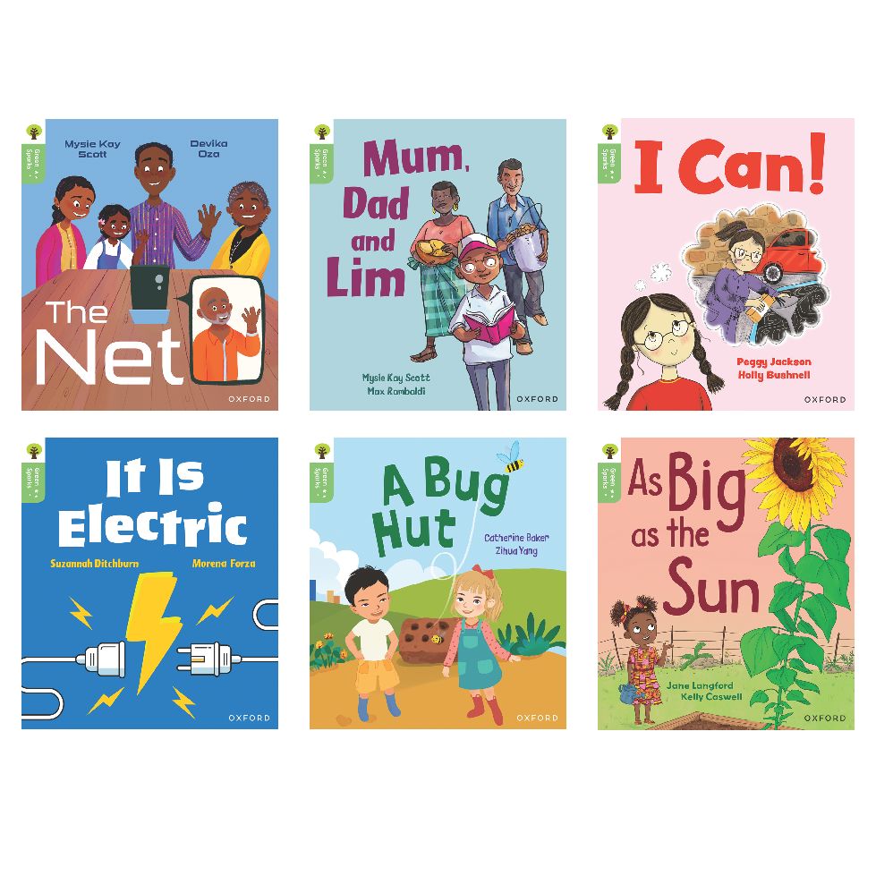 Oxford Reading Tree Green Sparks Level 1+ - Level 6 oup_shop 1+