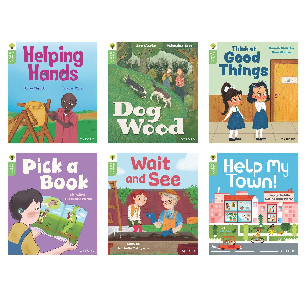 Oxford Reading Tree Green Sparks Level 1+ - Level 6 oup_shop 3