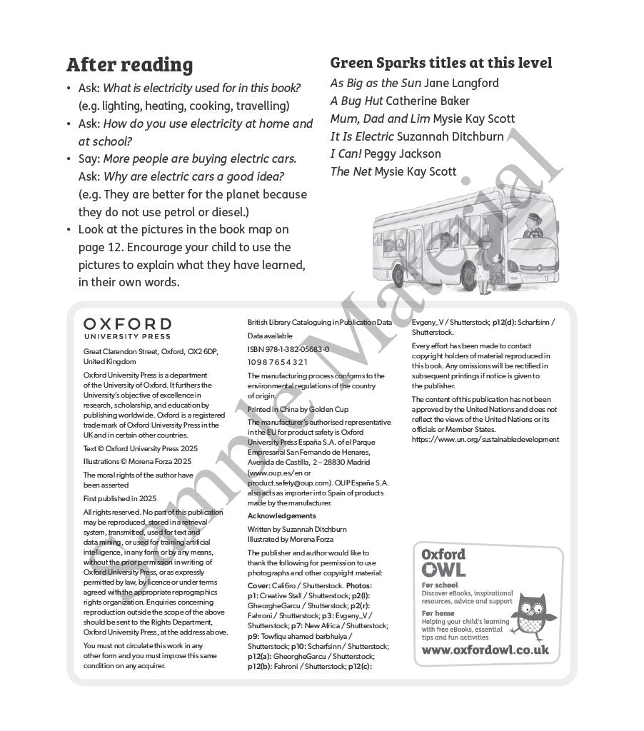 Oxford Reading Tree Green Sparks Level 1+ - Level 6 oup_shop