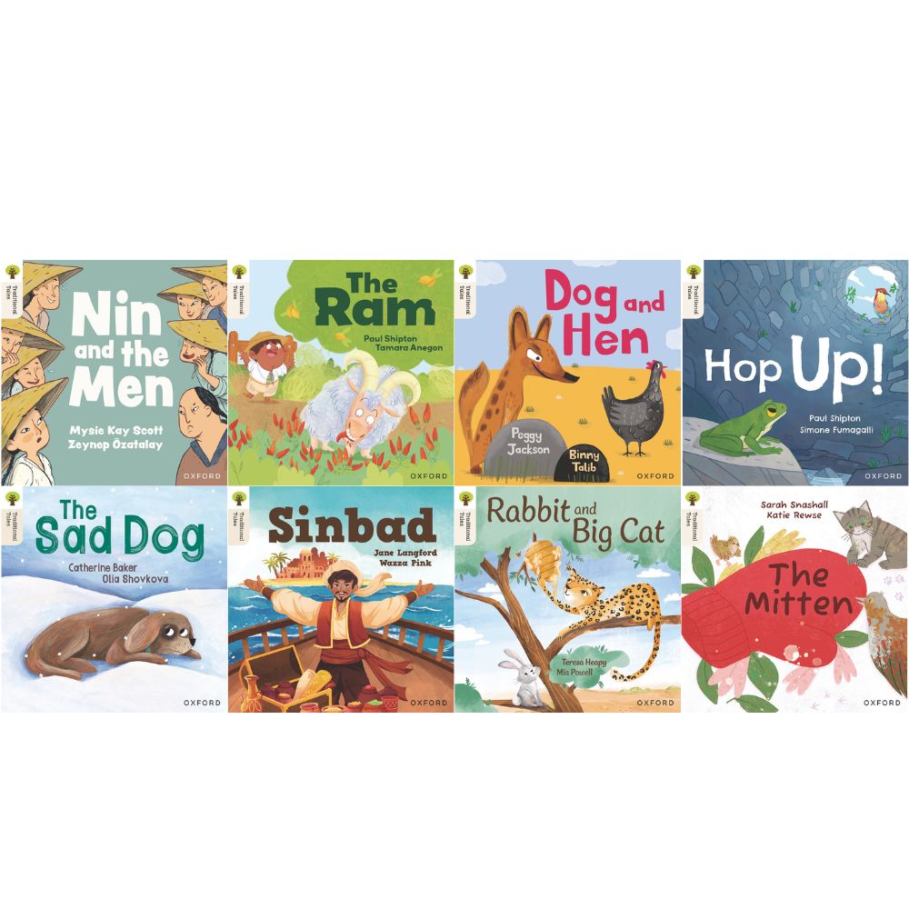 Oxford Reading Tree – Traditional Tales 經典童話故事套裝(附發聲貼紙) | 牛津點讀系列 | 2 至 12 歲適用 oup_shop