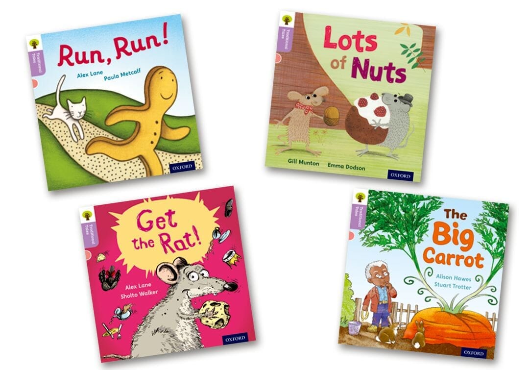 Oxford Reading Tree Traditional Tales: Level 1 - 9: Pack of 4 Oxford Reading Tree oup_shop 1+