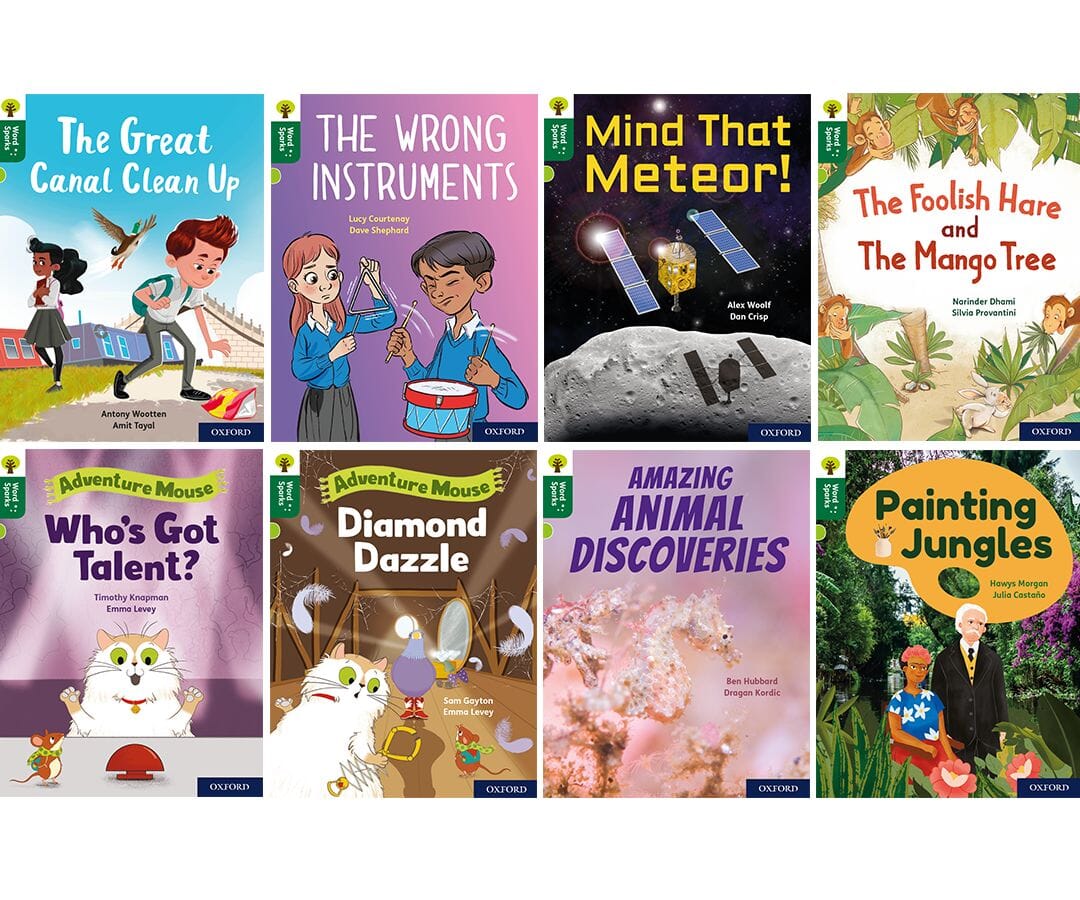 Oxford Reading Tree Word Sparks: Level 12: Mixed Pack of 8 Oxford Reading Tree oup_shop