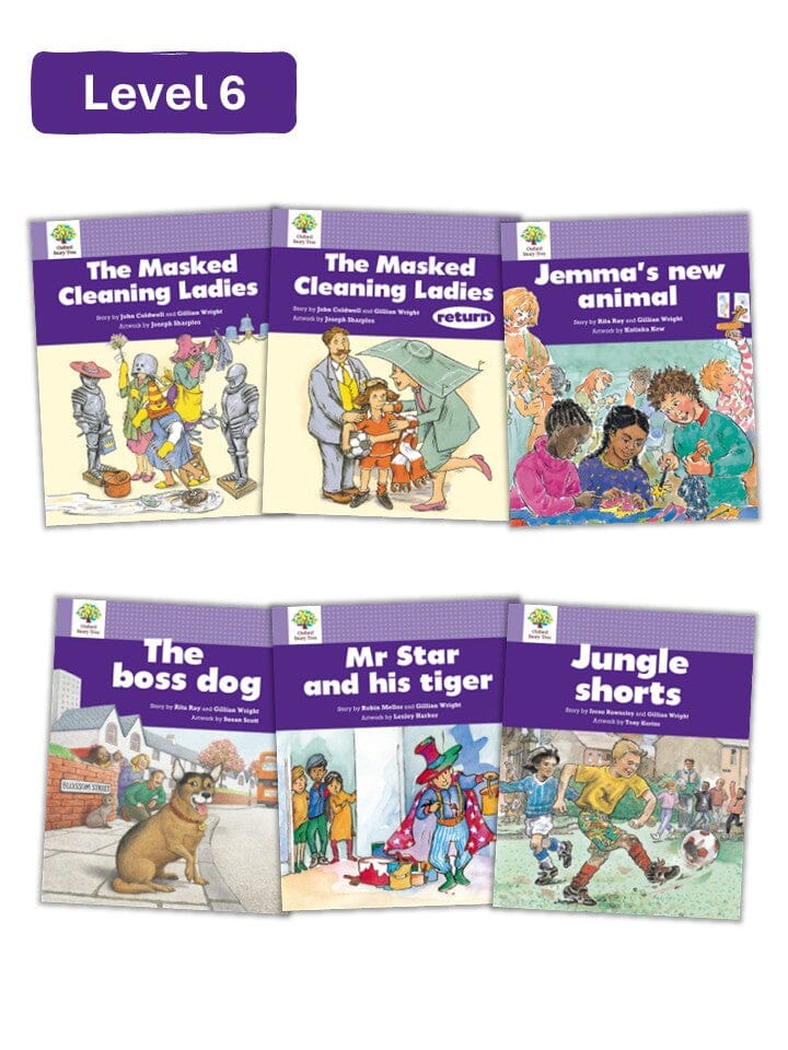 Oxford Reading Tree Value Pack 2 48冊セット Oxford Story Tree Value Pack 2 Plus (Level 6 - 7)（附發聲貼紙