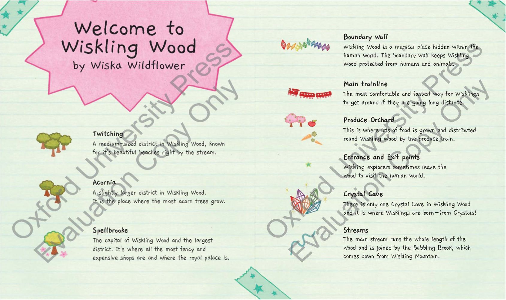 The Diary of Wiska Wildflower: The New School (From the creator of Isadora Moon, Harriet Muncaster) oup_shop