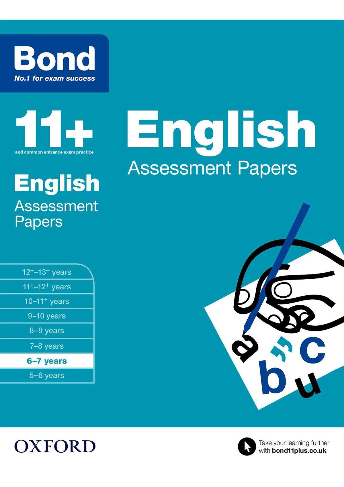 Bond 11+: English: Assessment Papers oup_shop 6-7 years