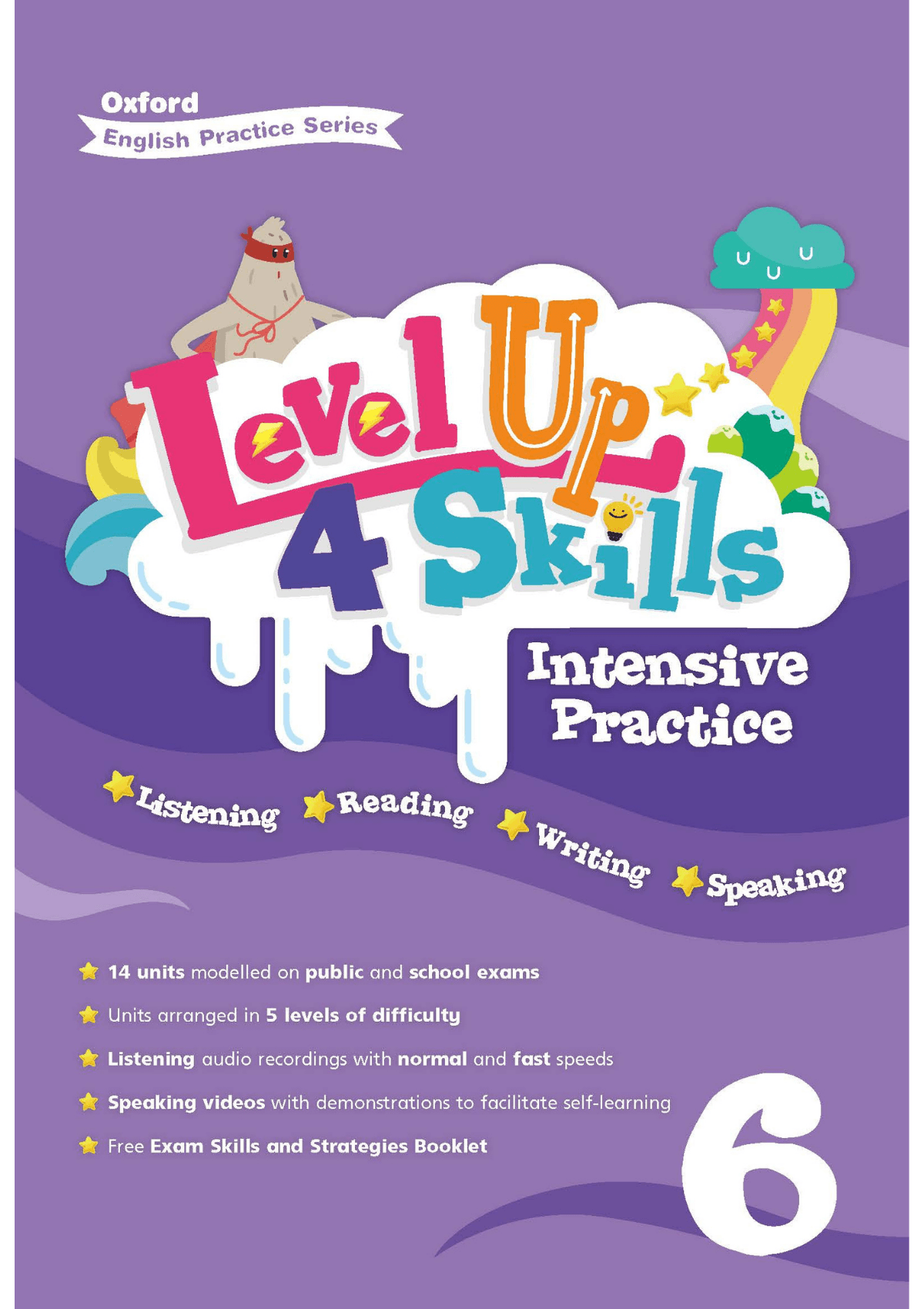 Oxford English Practice Series - Level Up 4 Skills Intensive Practice 小學補充練習 oup_shop 小六