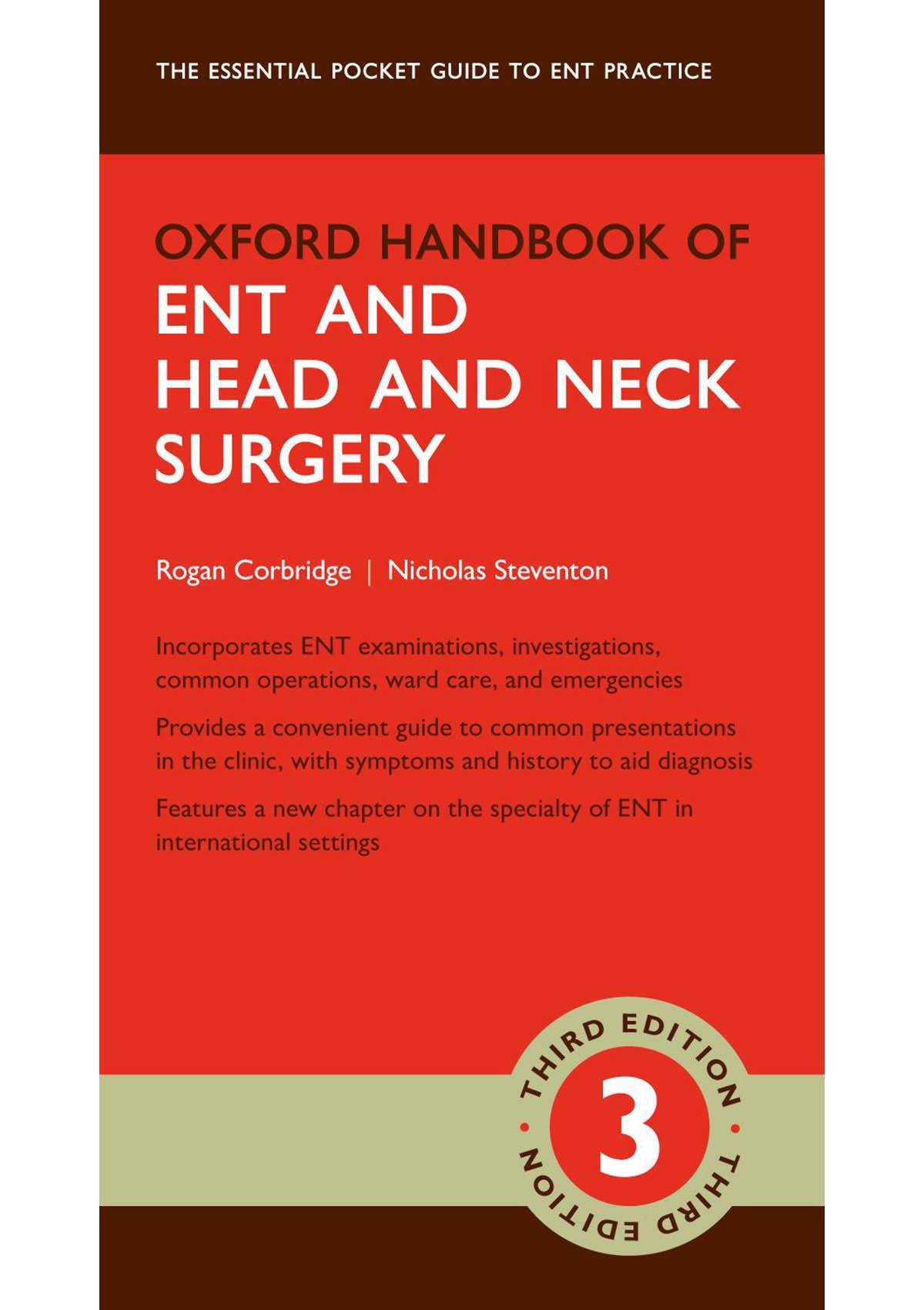 Oxford Handbook of ENT and Head and Neck Surgery oup_shop