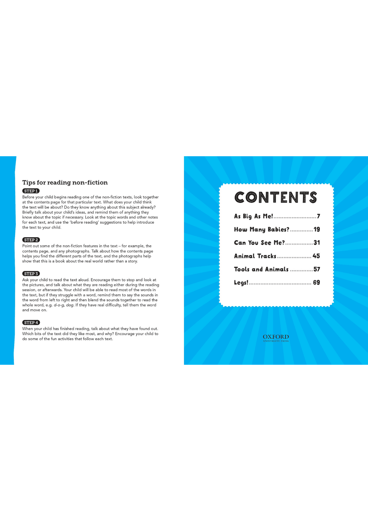 Read with Oxford: Stage 1: Non-fiction: Animals and Us oup_shop