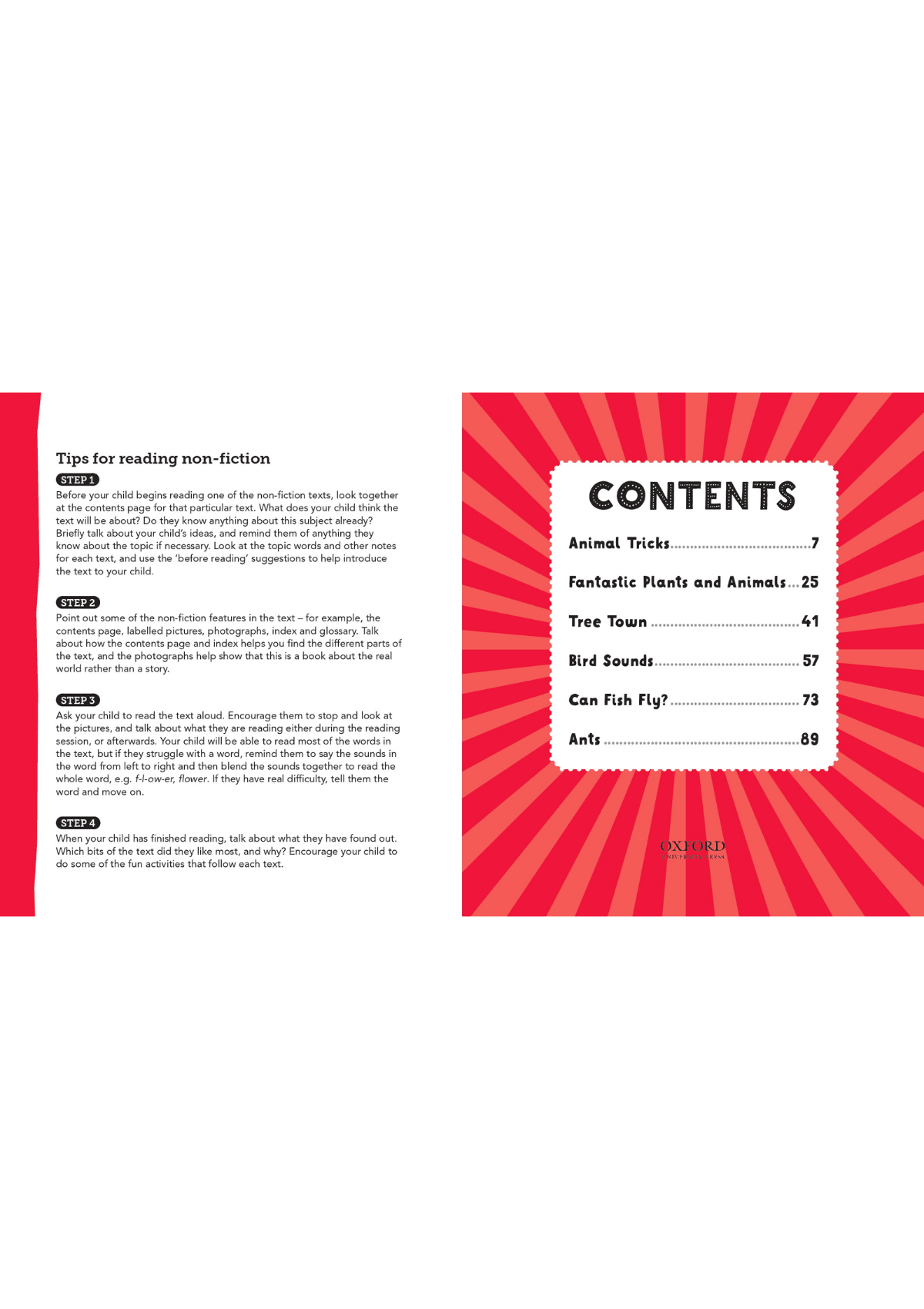 Read with Oxford: Stage 3: Non-fiction: Fantastic Nature oup_shop