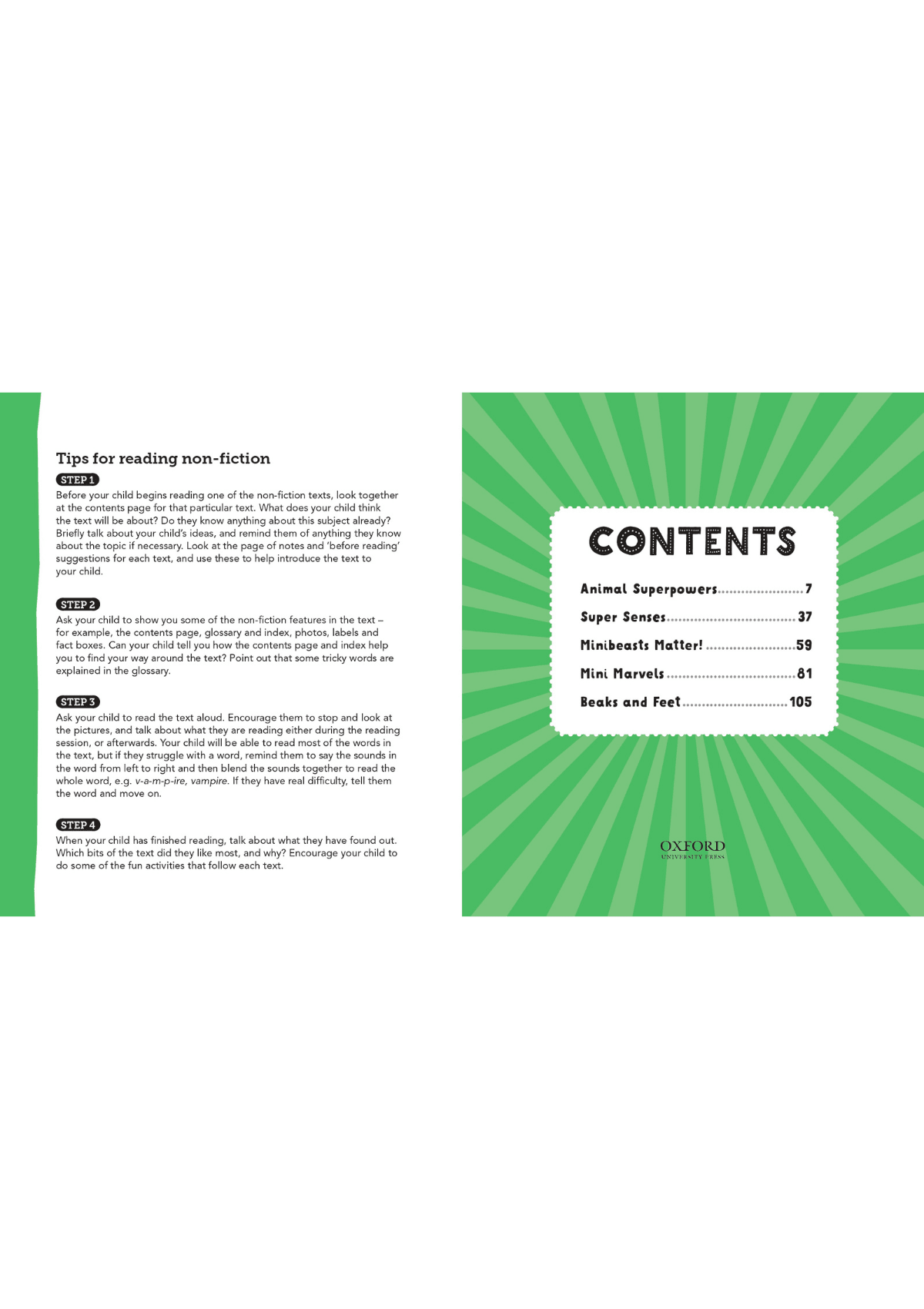 Read with Oxford: Stage 4: Non-fiction: Animal Superpowers oup_shop