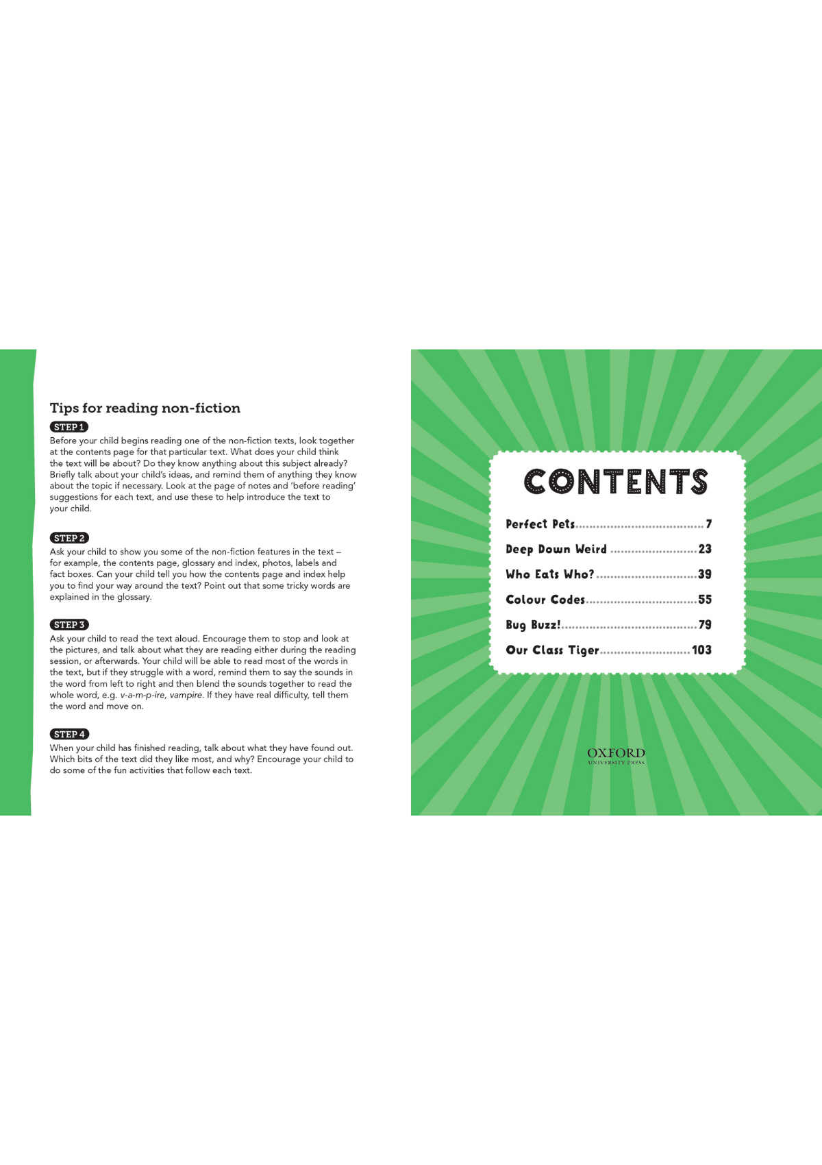 Read with Oxford: Stage 4: Non-fiction: Incredible Animals oup_shop