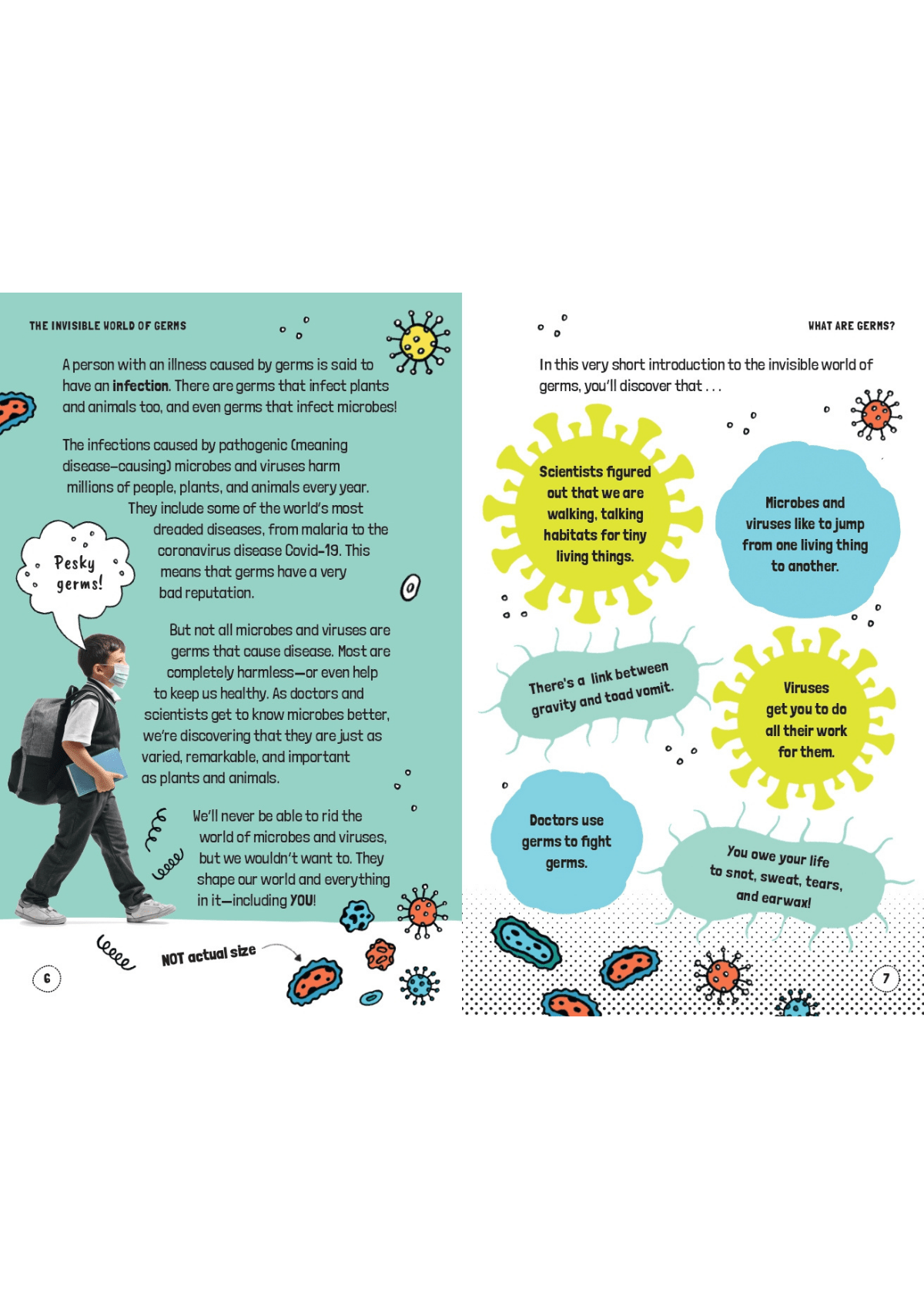 Very Short Introductions for Curious Young Minds: The Invisible World of Germs oup_shop