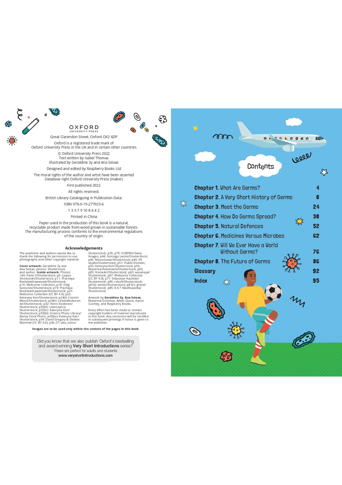 Very Short Introductions for Curious Young Minds: The Invisible World of Germs oup_shop