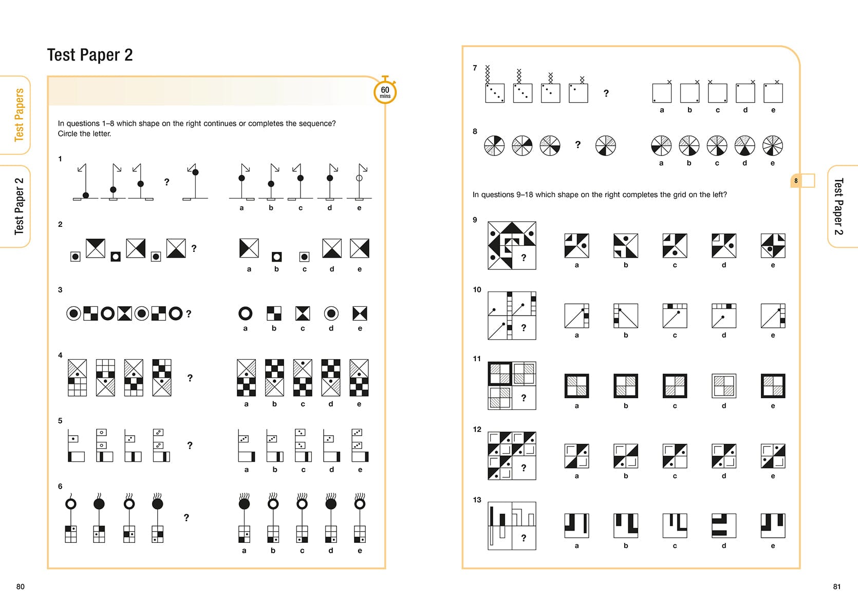 Bond 11+: Bond 11+ Non-verbal Reasoning Assessment Practice