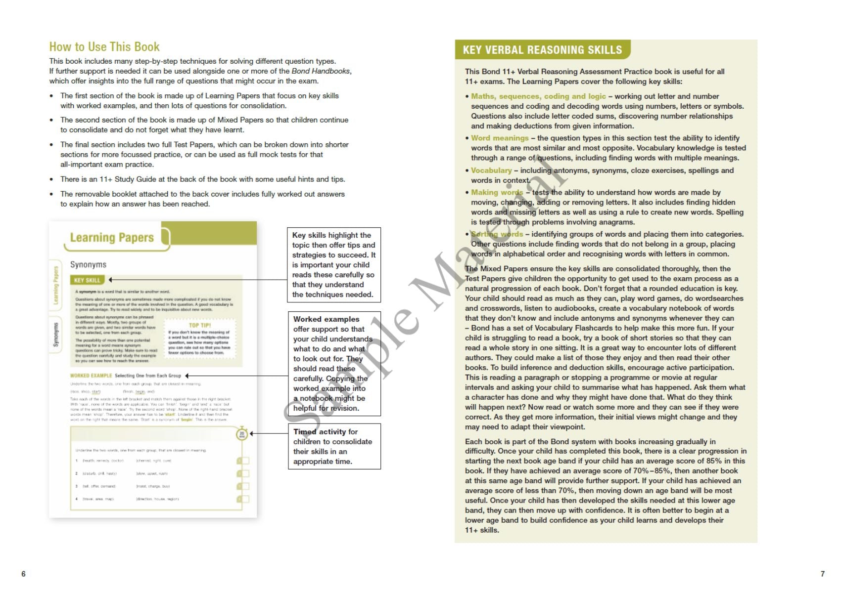 Bond 11+: Bond 11+ Verbal Reasoning Assessment Practice 9-10 Years Book 1 oup_shop 