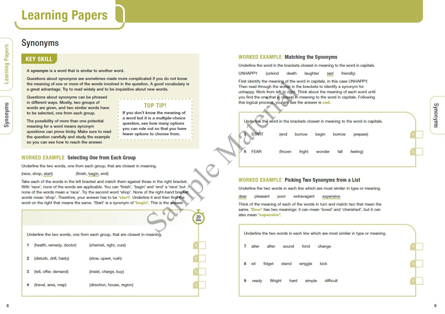 Bond 11+: Bond 11+ Verbal Reasoning Assessment Practice 9-10 Years Book 1 oup_shop 
