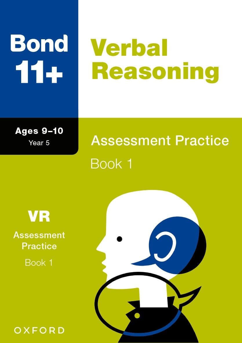 Bond 11+ Verbal Reasoning Assessment Practice Papers (for GL Assessment & other 11 plus exams) oup_shop 9-10 
