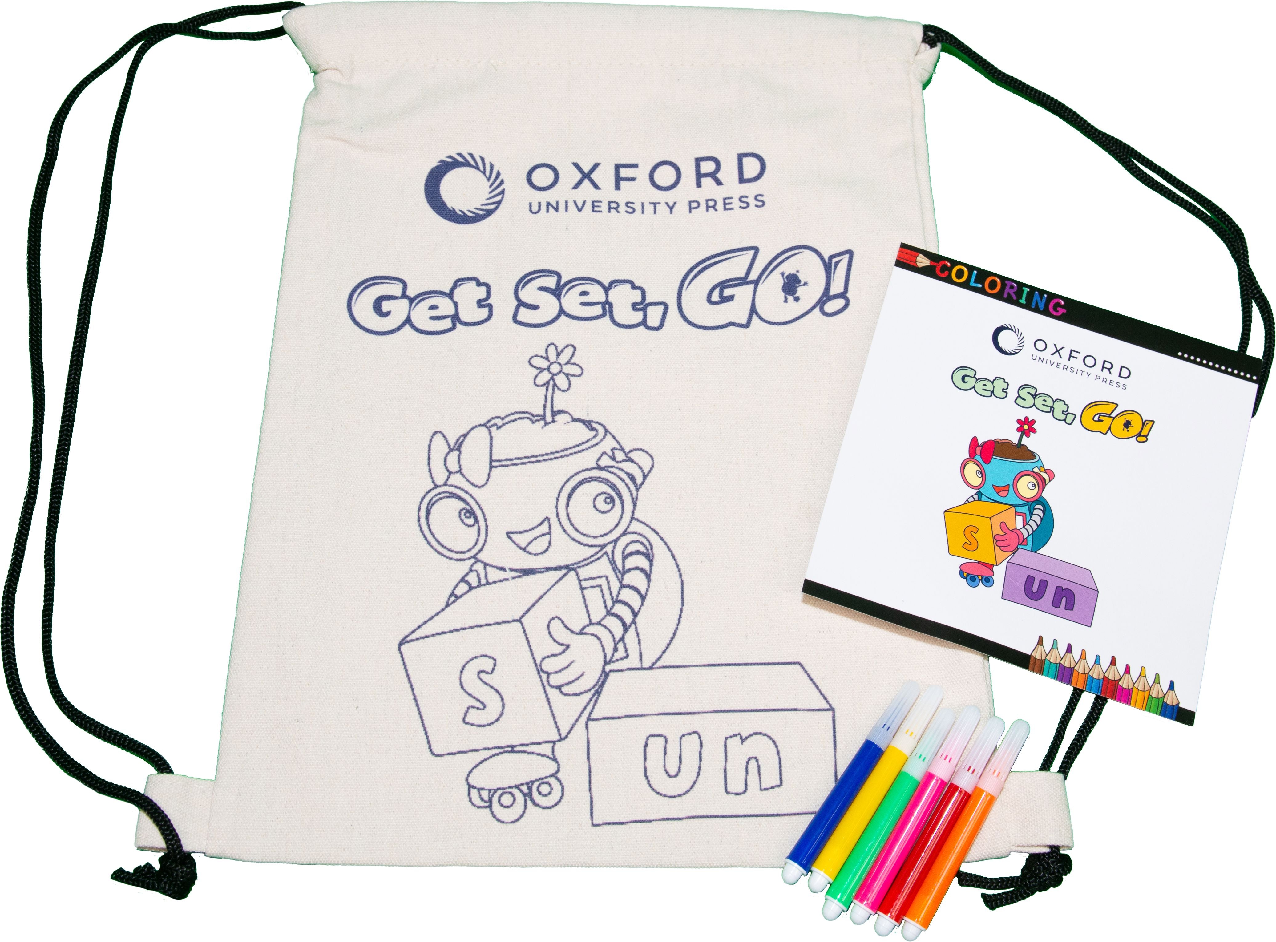 【非賣品】牛津創意DIY背包連顏色筆 牛津大學出版社網上商店｜Oxford University Press (China) Online Store 