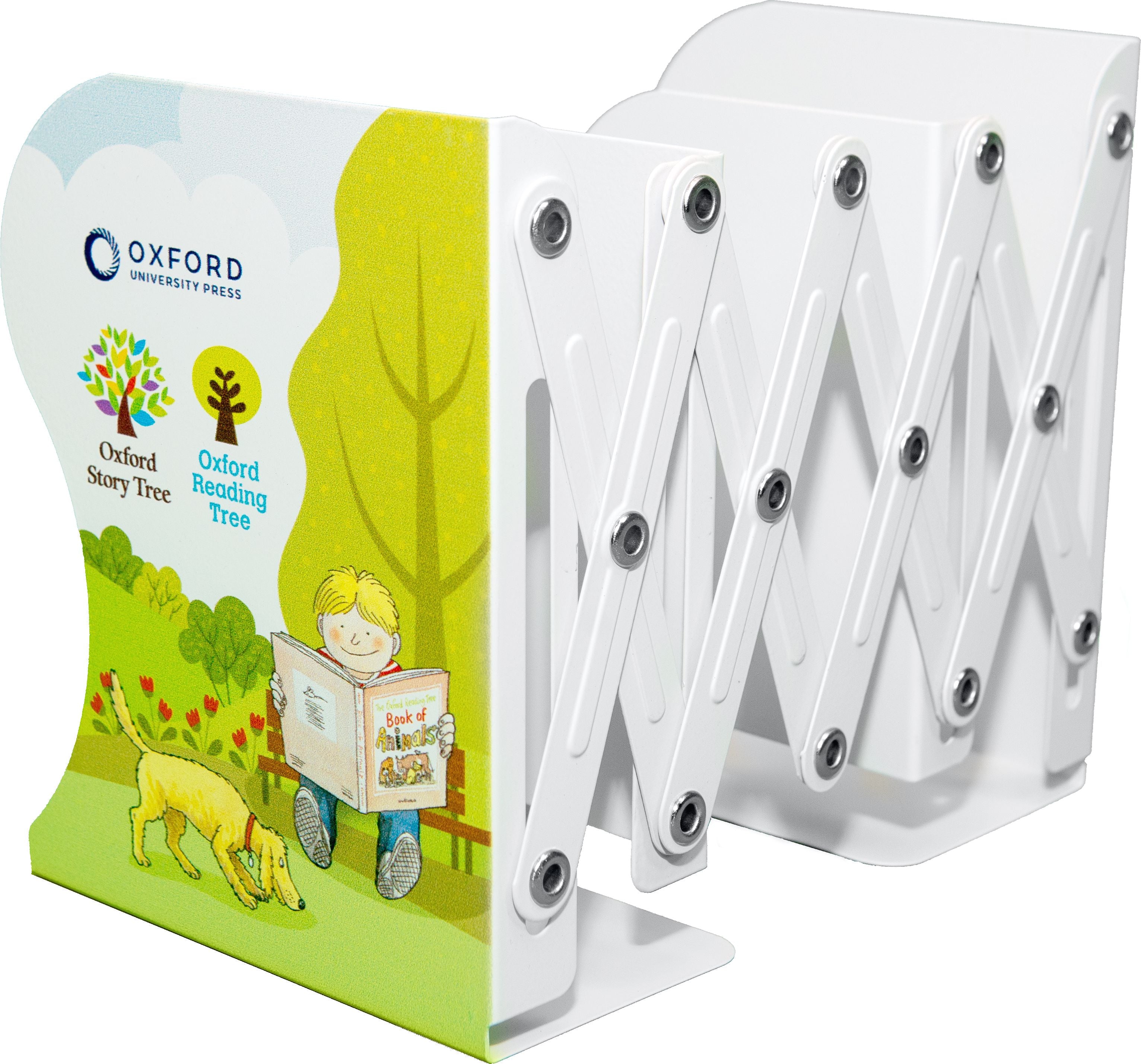 【非賣品】Oxford Reading Tree 愛閱讀伸縮金屬書擋 牛津大學出版社網上商店｜Oxford University Press (China) Online Store 