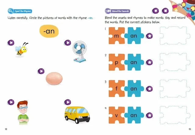 Get Set, Go! Phonics 「牛津語音階梯」 學習套裝（加強版）連牛津點讀筆 oup_shop 