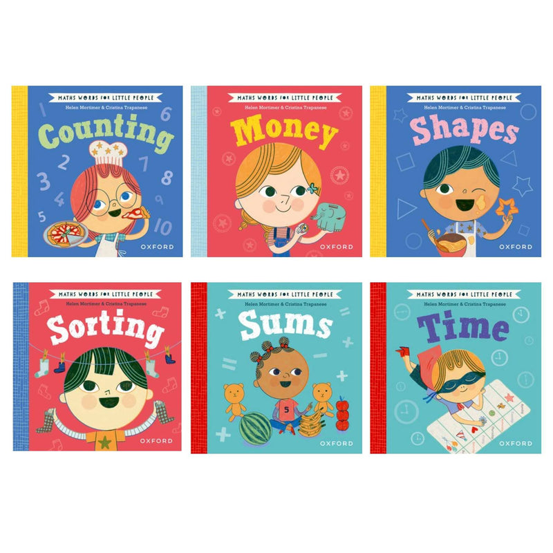 Maths Word for Little People Book Set oup_shop 