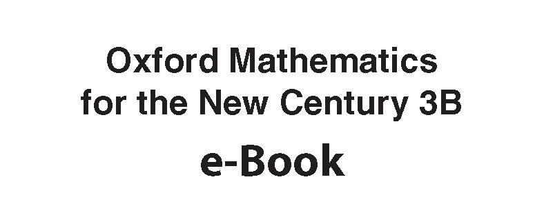 Oxford Mathematics for the New Century - Junior Forms Cardboard For e-Book 2024 oup_shop S3-3B 