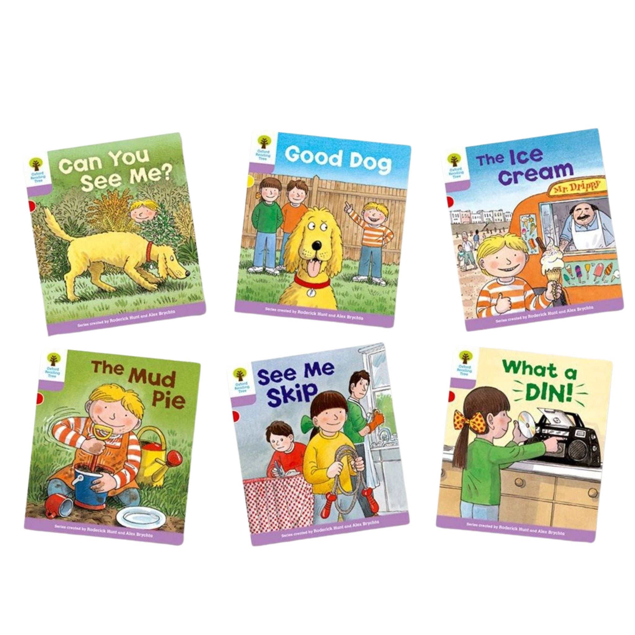 Oxford Reading Tree - Biff, Chip and Kipper Stories Level 1+ (Mixed Pack of 6) Oxford Reading Tree oup_shop Level 1+ More First Sentences C 