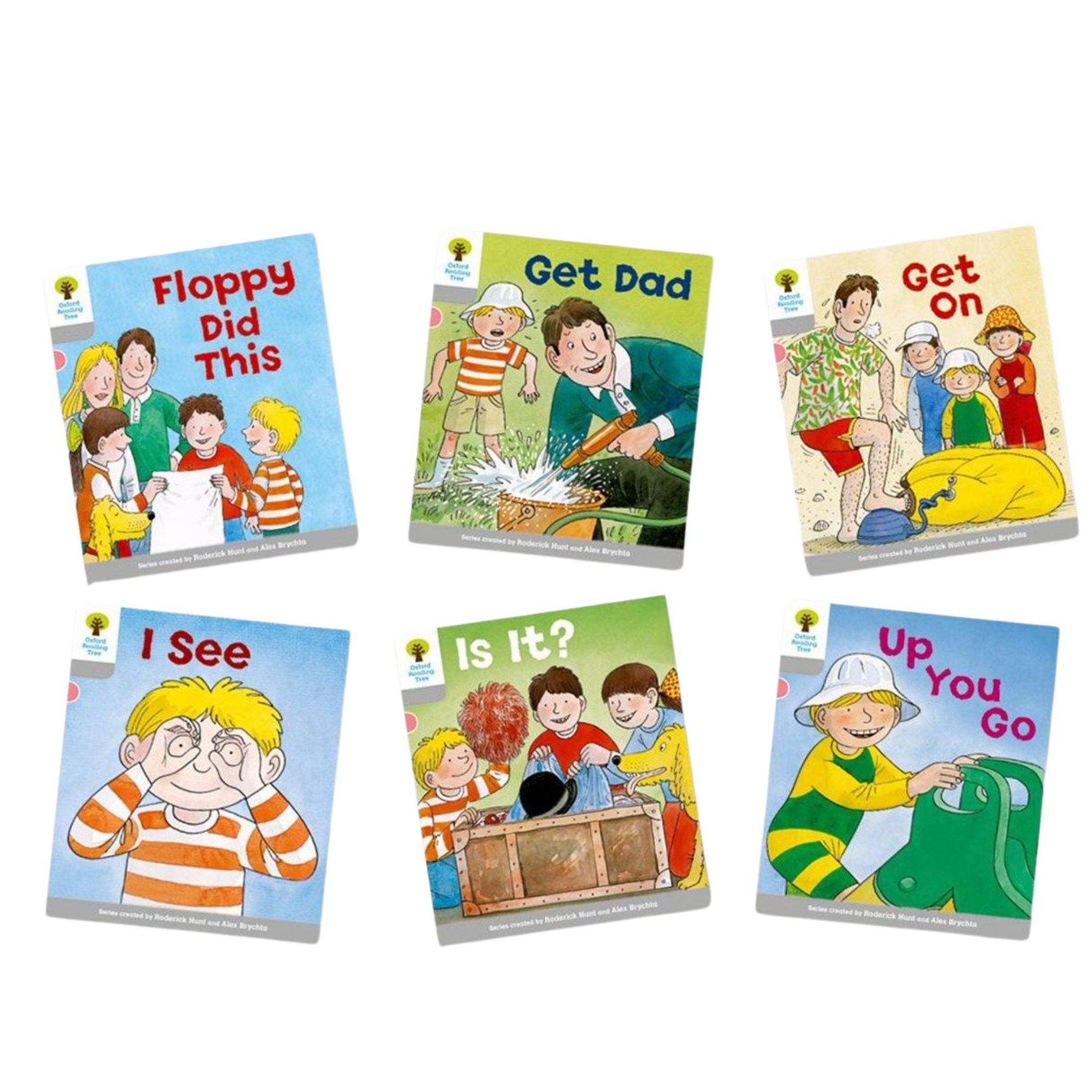 Oxford Reading Tree - Biff, Chip and Kipper Stories Level 1 (Mixed Pack of 6) Oxford Reading Tree oup_shop Level 1 More First Words 