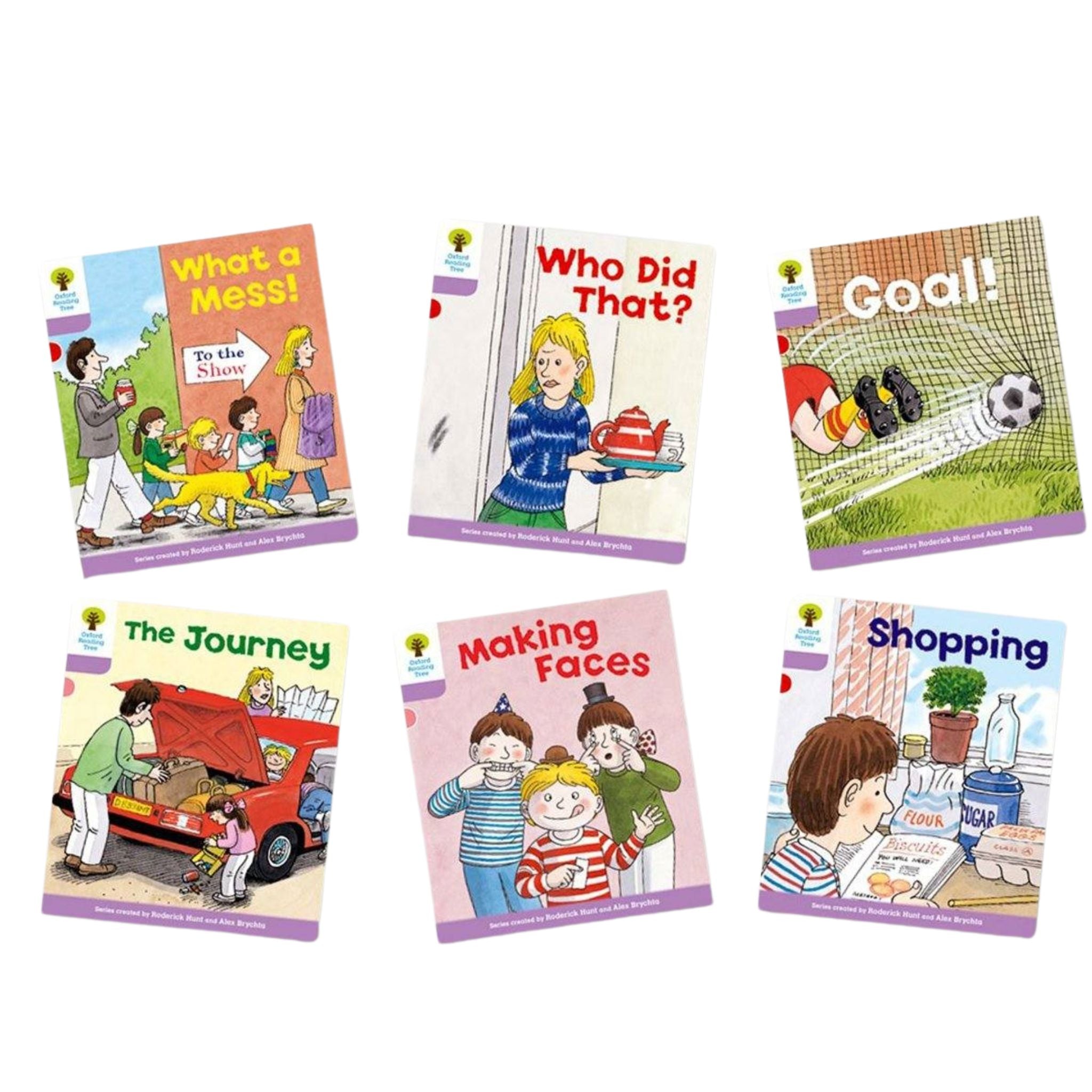 Oxford Reading Tree - Biff, Chip and Kipper Stories Level 1+ (Mixed Pack of 6) Oxford Reading Tree oup_shop Level 1+ More Patterned Stories 