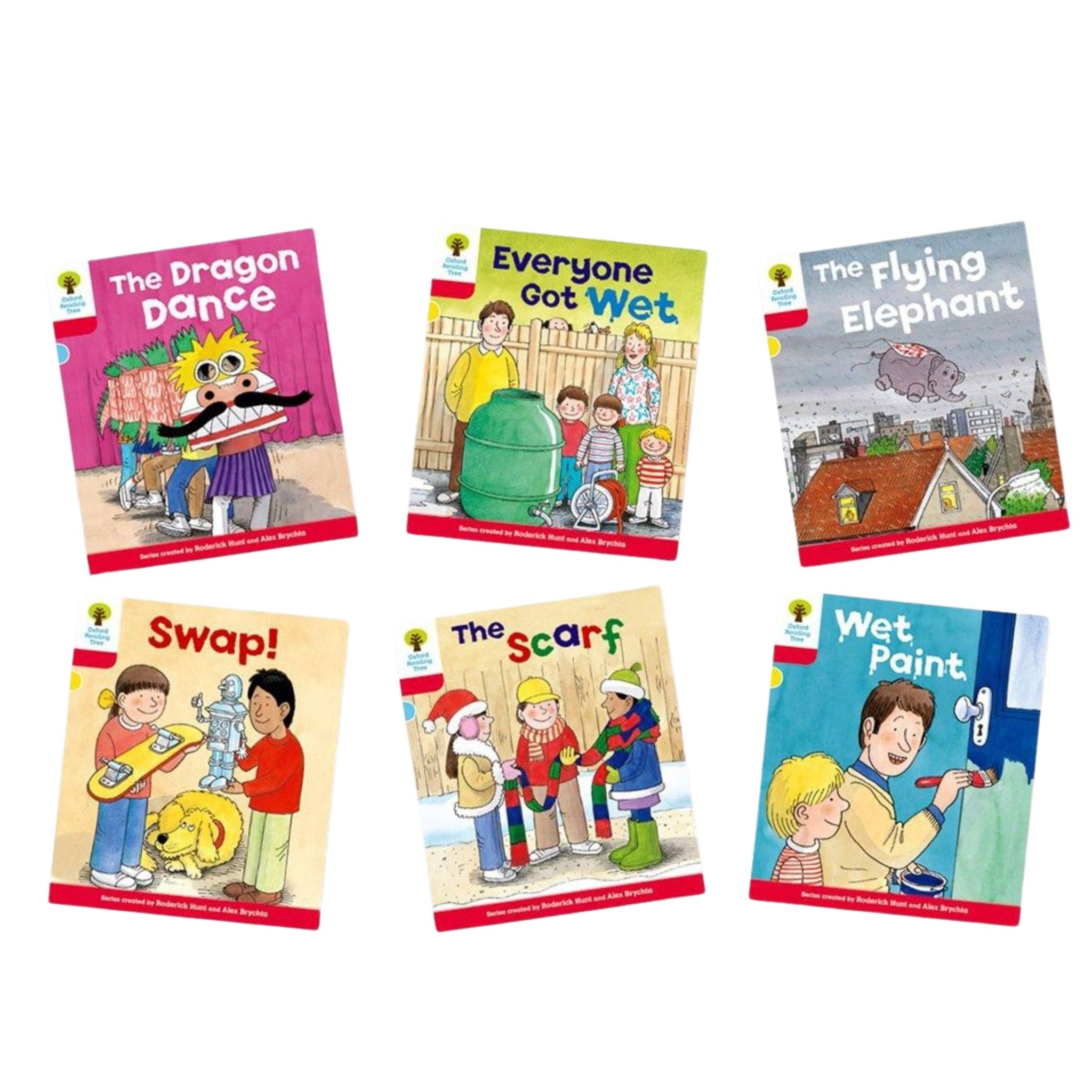 Oxford Reading Tree - Biff, Chip and Kipper Stories Level 4 (Mixed Pack of 6) Oxford Reading Tree oup_shop Level 4 More Stories B 