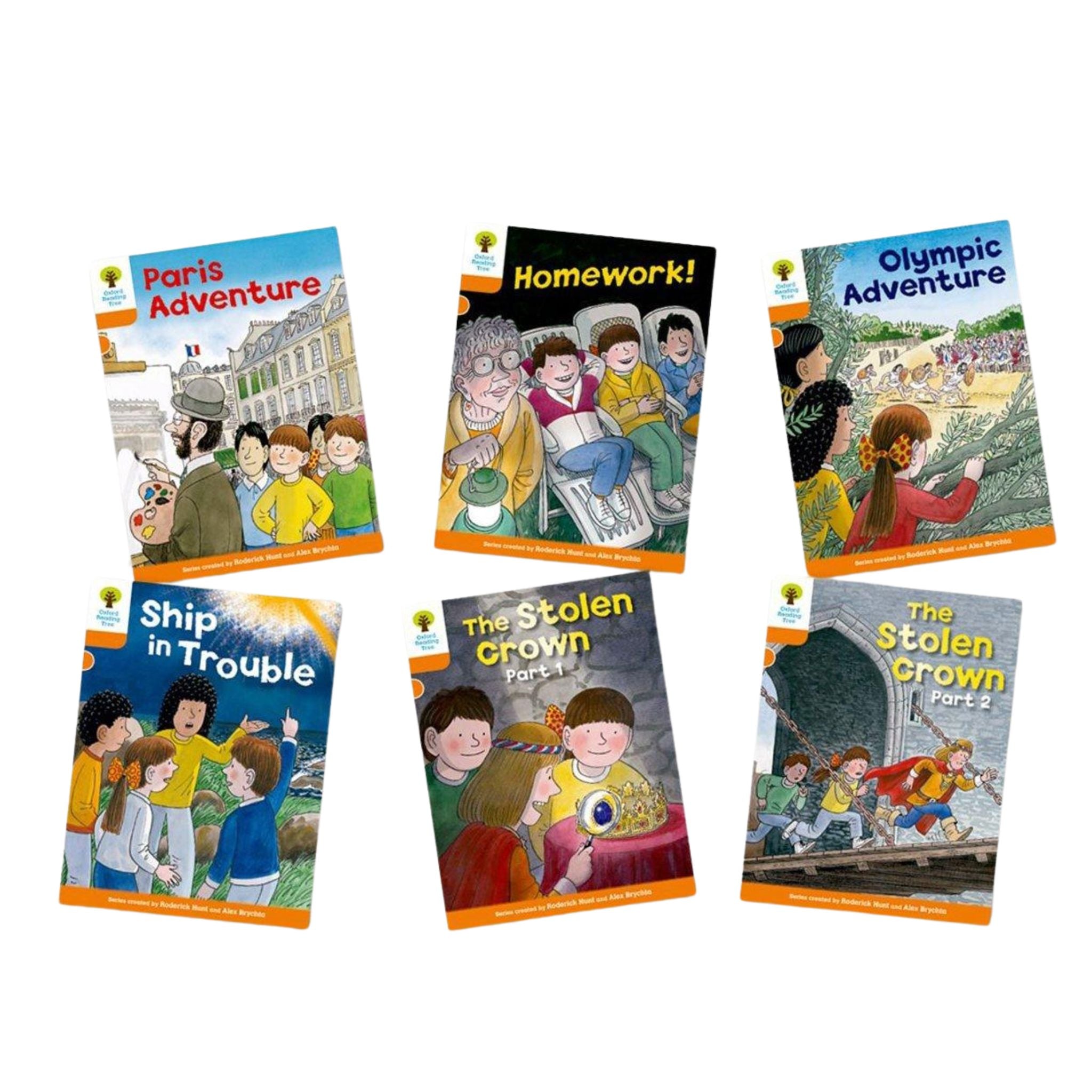 Oxford Reading Tree - Biff, Chip and Kipper Stories Level 6 (Mixed Pack of 6) Oxford Reading Tree oup_shop Level 6 More Stories B 
