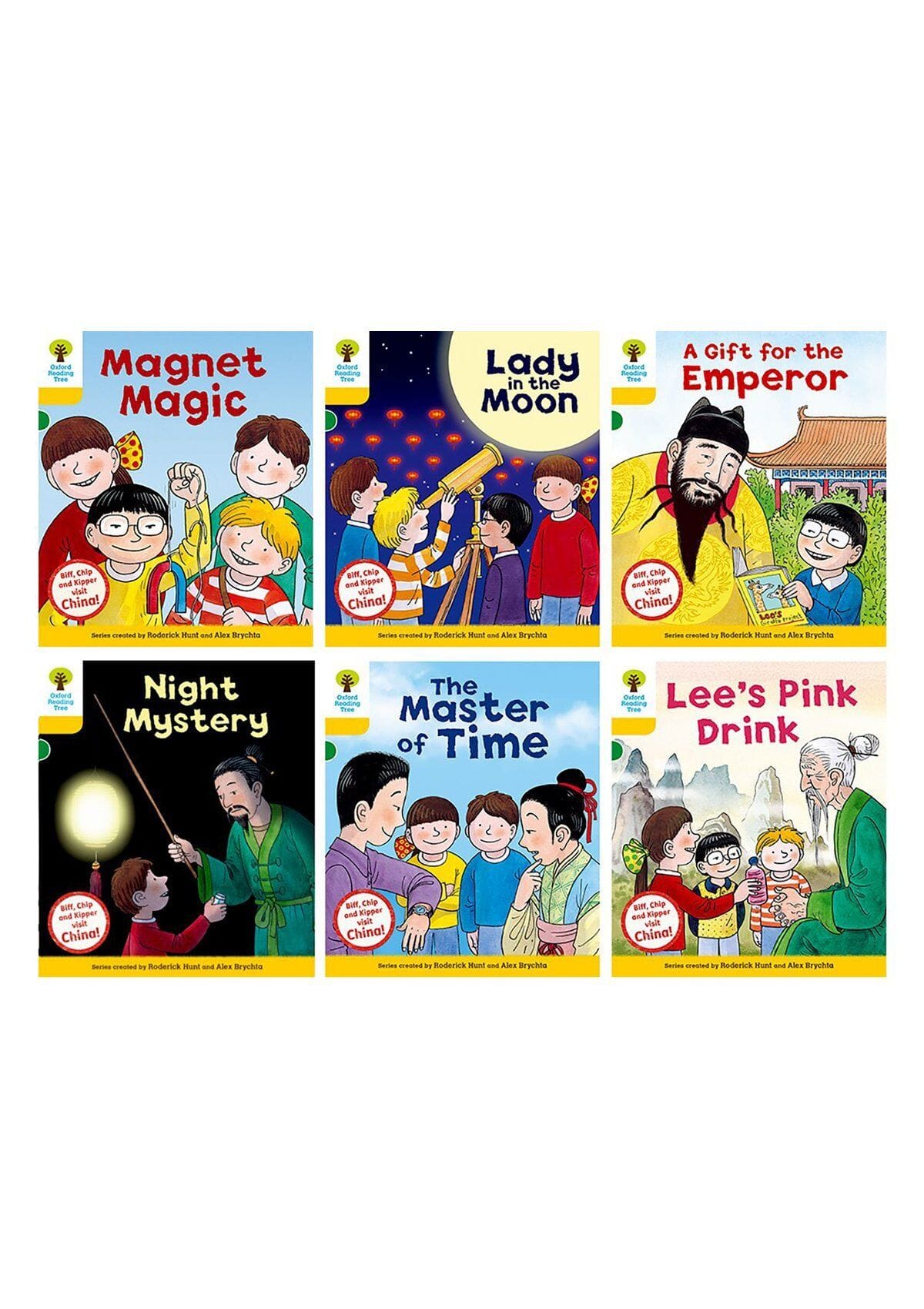 Oxford Reading Tree - Decode and Develop Stories: Biff, Chip and Kipper visit China Level 3 - 5(Mixed Pack of 6) Oxford Reading Tree oup_shop 5 