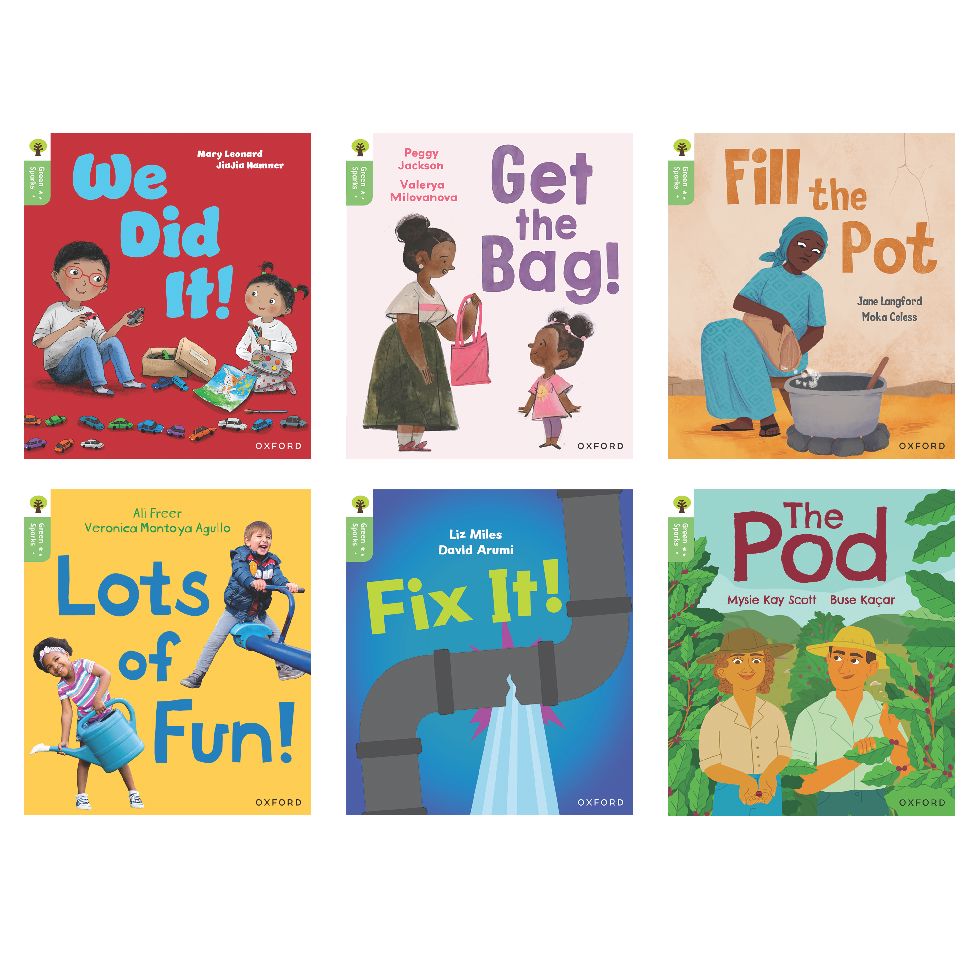 Oxford Reading Tree Green Sparks Level 1+ - Level 6 oup_shop 2 