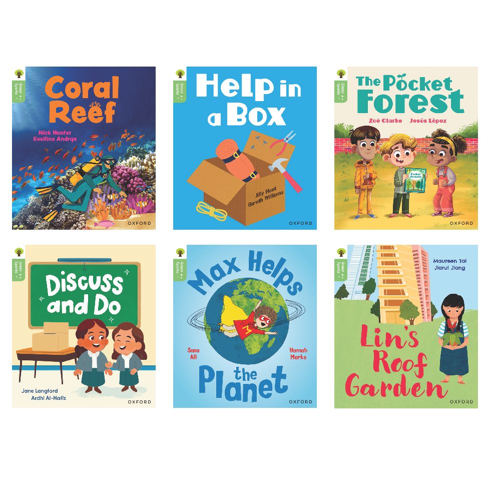Oxford Reading Tree Green Sparks Level 1+ - Level 6 oup_shop 4 