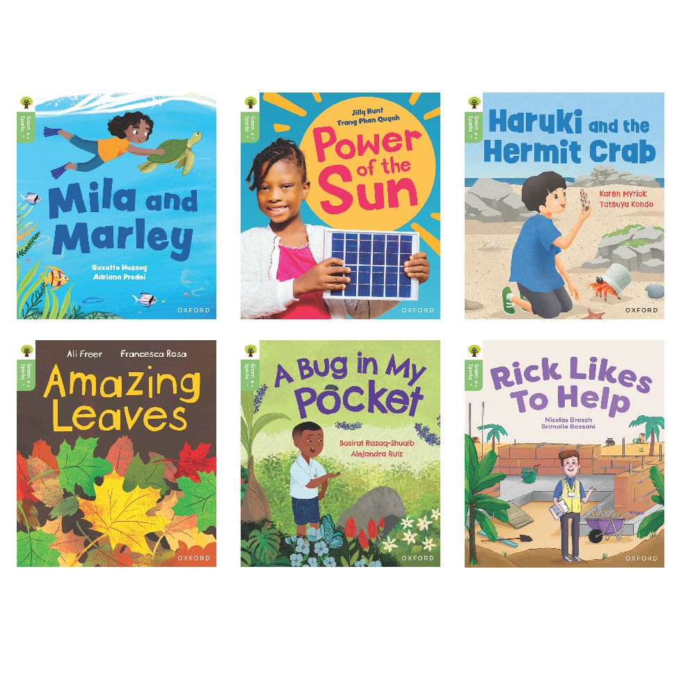 Oxford Reading Tree Green Sparks Level 1+ - Level 6 oup_shop 5 
