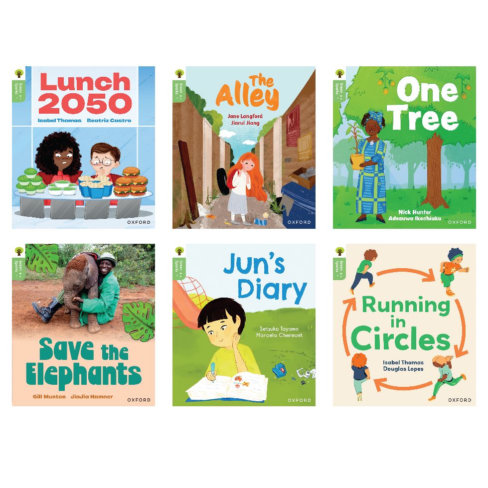 Oxford Reading Tree Green Sparks Level 1+ - Level 6 oup_shop 6 