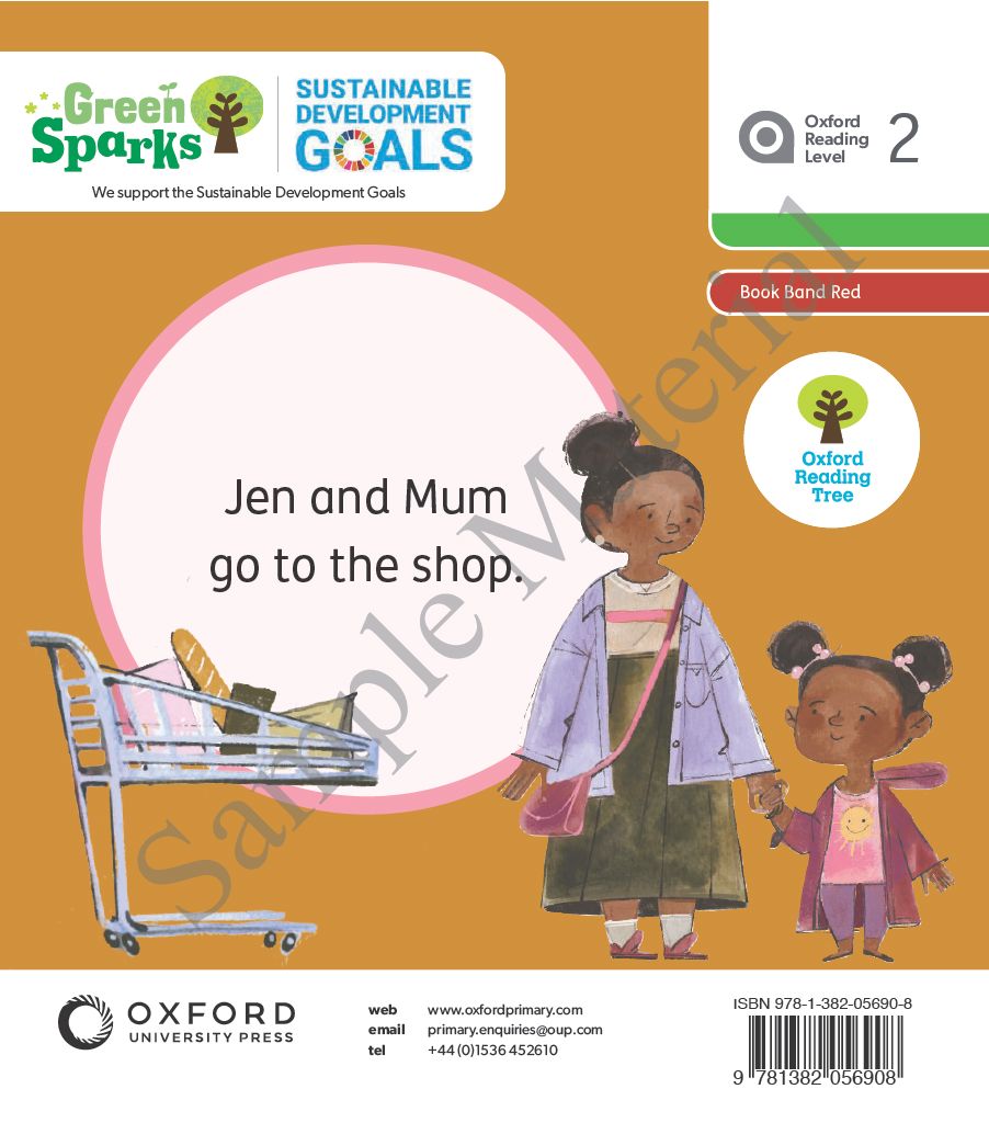 Oxford Reading Tree Green Sparks Level 1 - Level 6 oup_shop 
