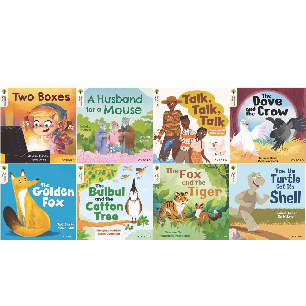 Oxford Reading Tree – Traditional Tales 經典童話故事套裝（附發聲貼紙） | 牛津點讀系列 | 2 至 12 歲適用 oup_shop 