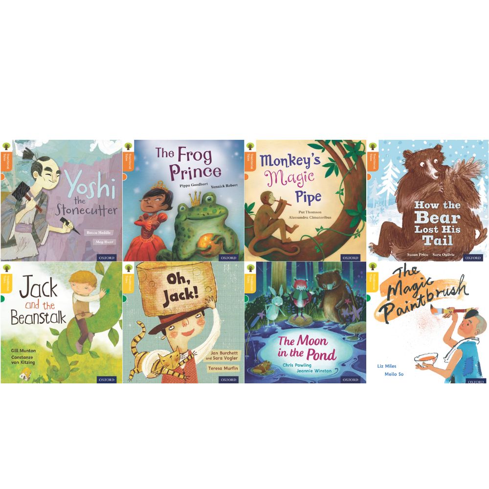 Oxford Reading Tree – Traditional Tales 經典童話故事套裝（附發聲貼紙） | 牛津點讀系列 | 2 至 12 歲適用 oup_shop 