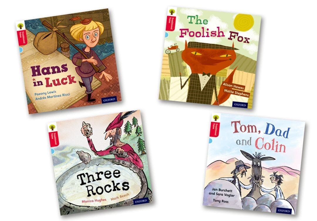 Oxford Reading Tree Traditional Tales: Level 1 - 9: Pack of 4 Oxford Reading Tree oup_shop 4 