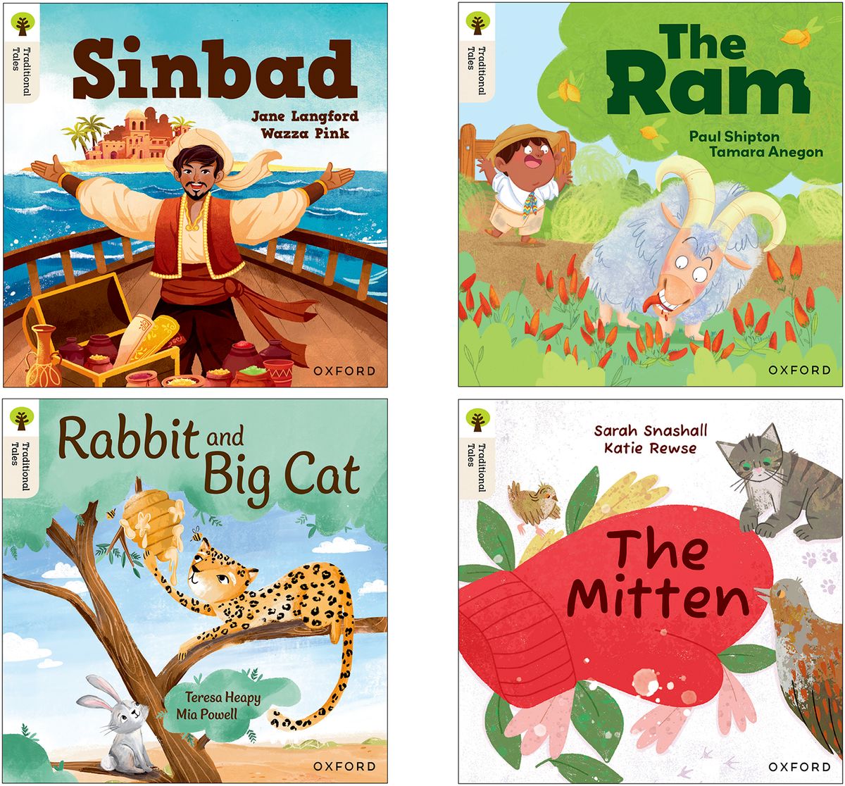 Oxford Reading Tree Traditional Tales: Level 1+ to Level 9: Pack of 4: More Stories oup_shop 2 